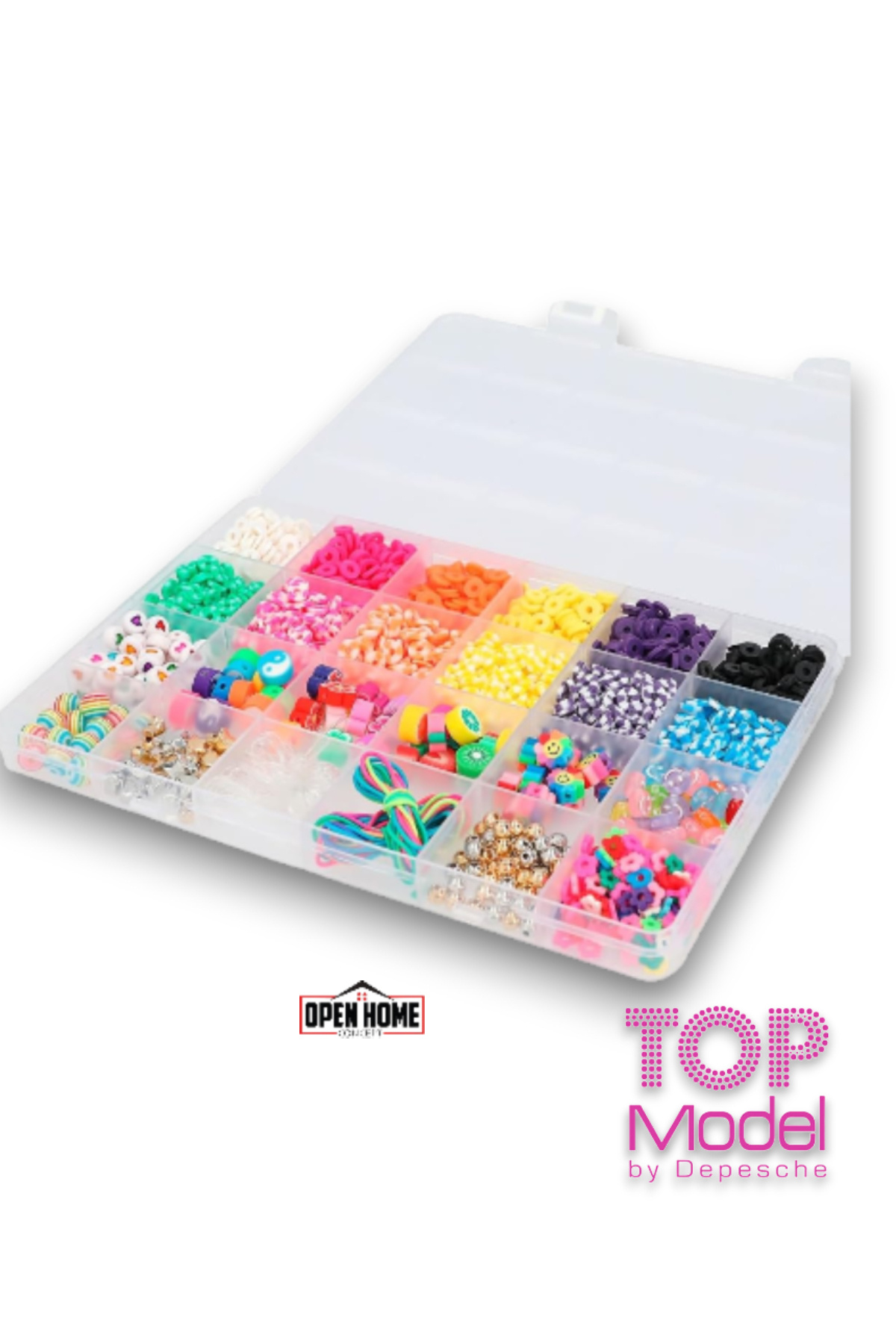 مجموعه ساخت دستبند و زنجیر مدل برتر – ۲۰ نوع مهره مختلف