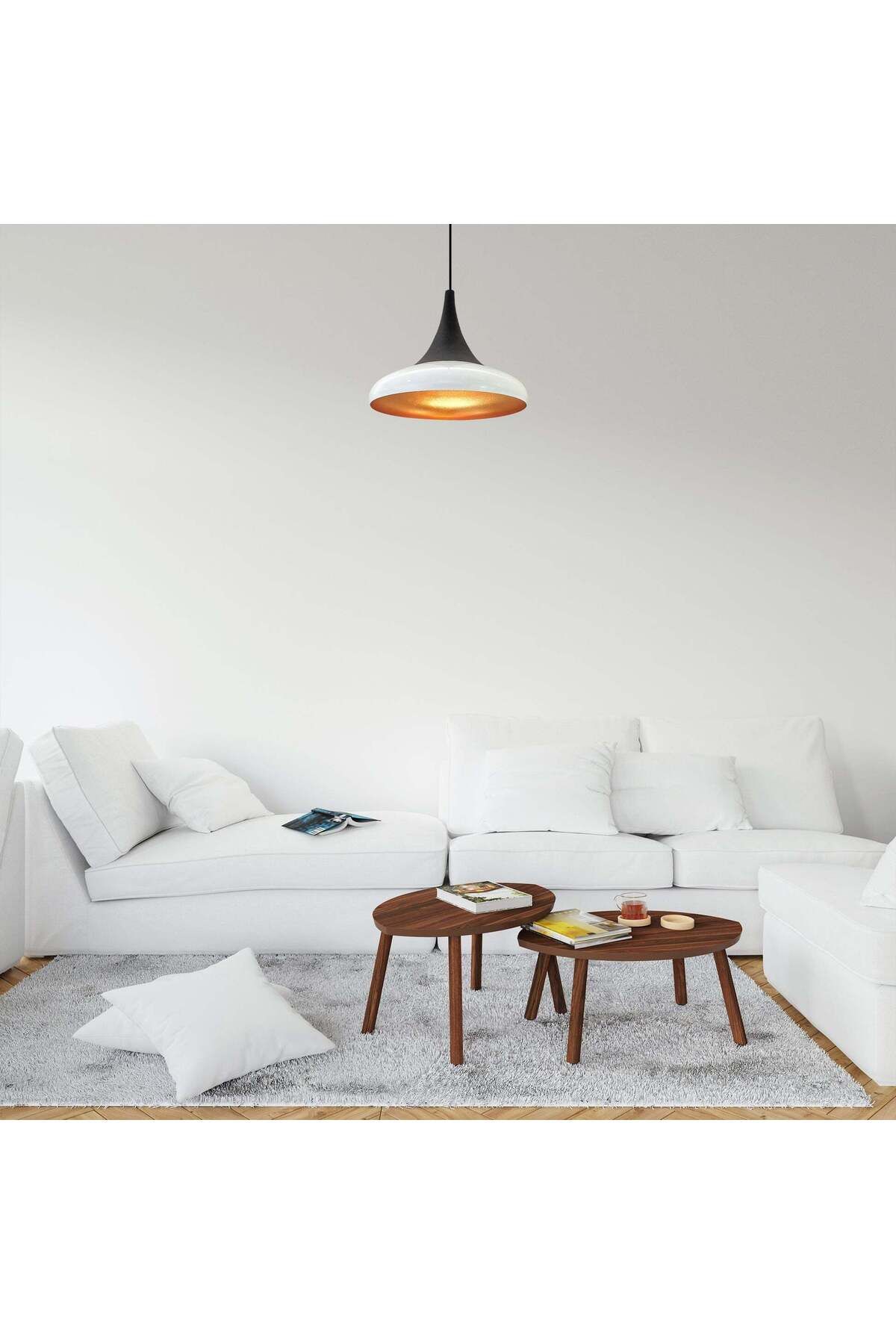 Bamyum-Paladin 35 cm Metal Hängelampe - Weiße Lampe 3