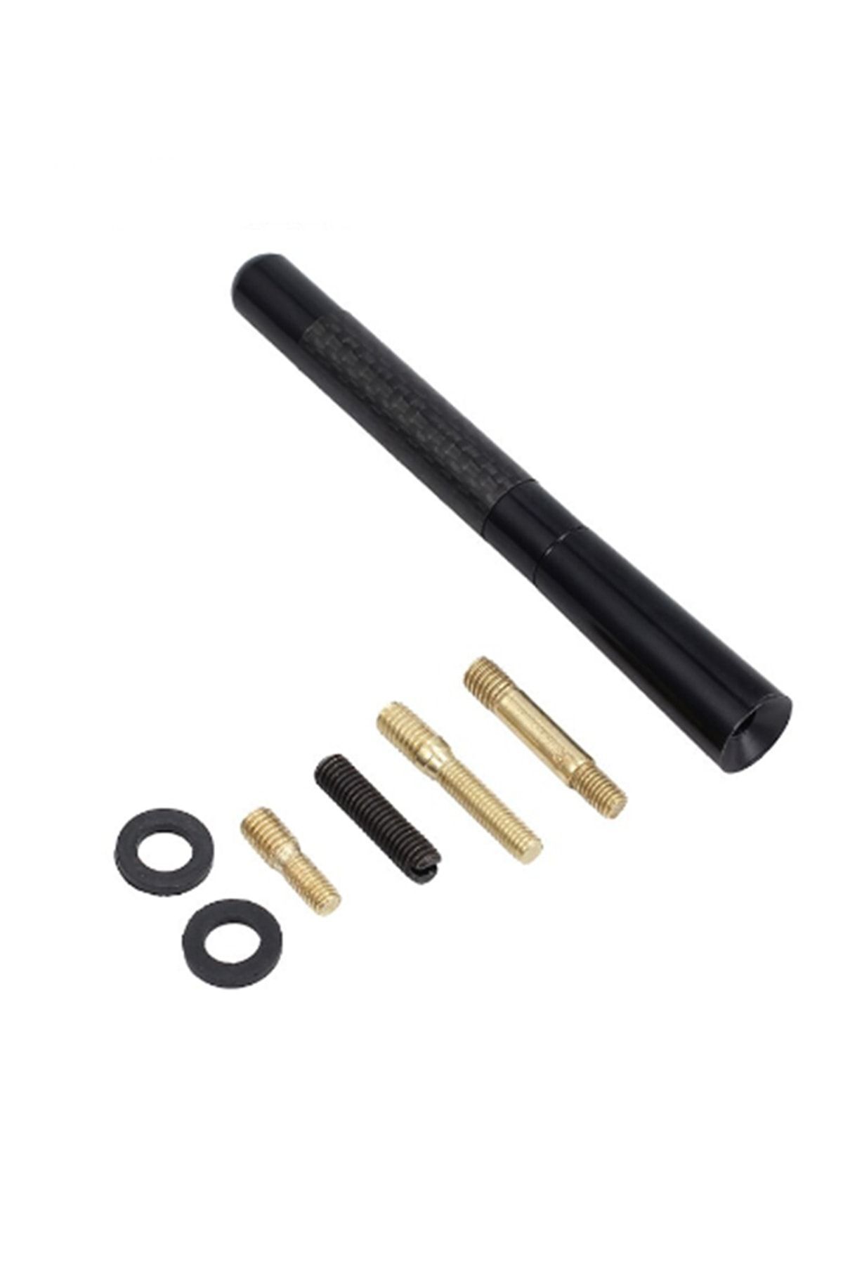 point marketing Alfa Romeo Mito Uyumlu Karbon Kırmızı Oto Radio Anteni Çubuk Anten