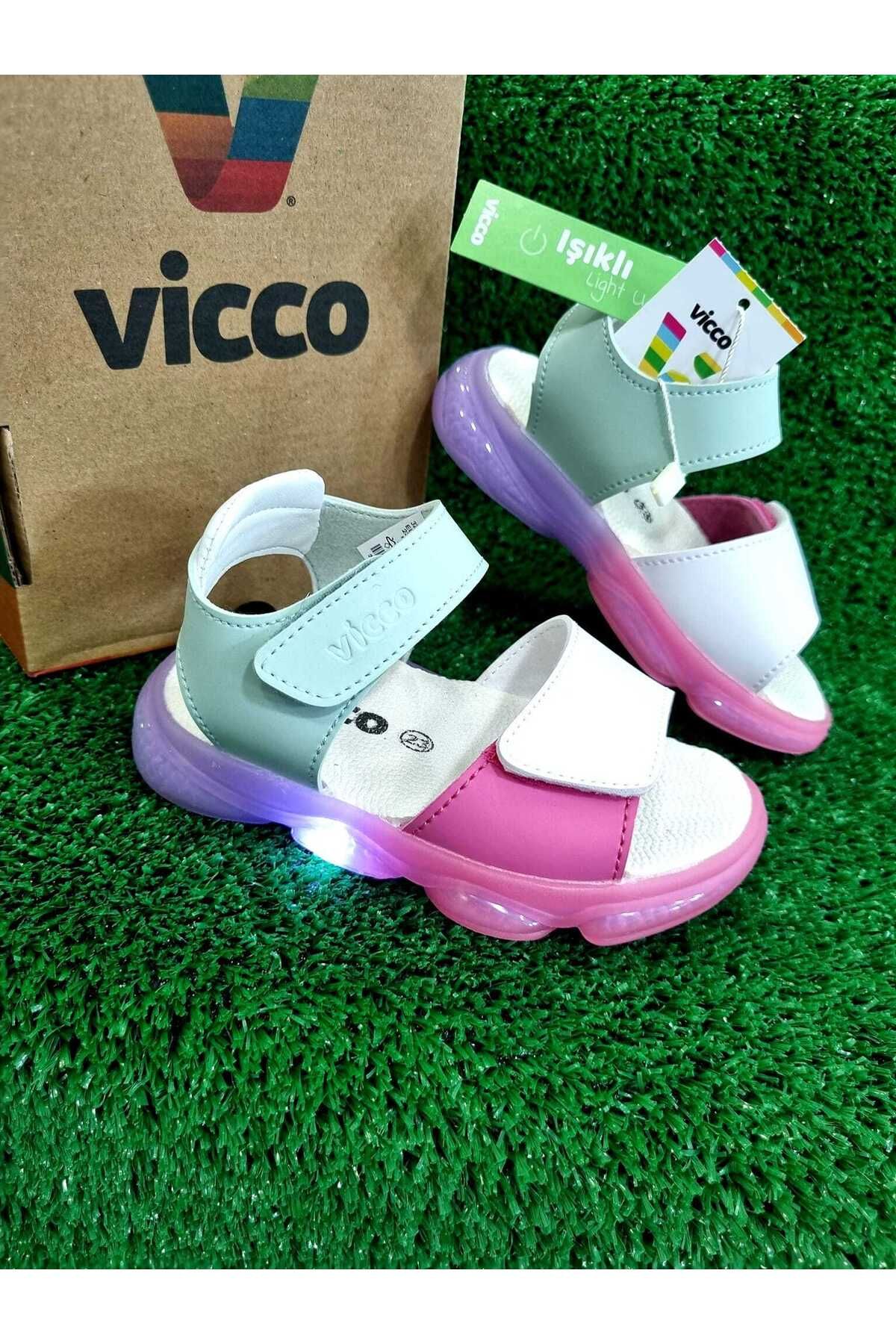 صندل ورزشی سفید دخترانه و بچگانه های سبک دختر ویکو لورا Vicco