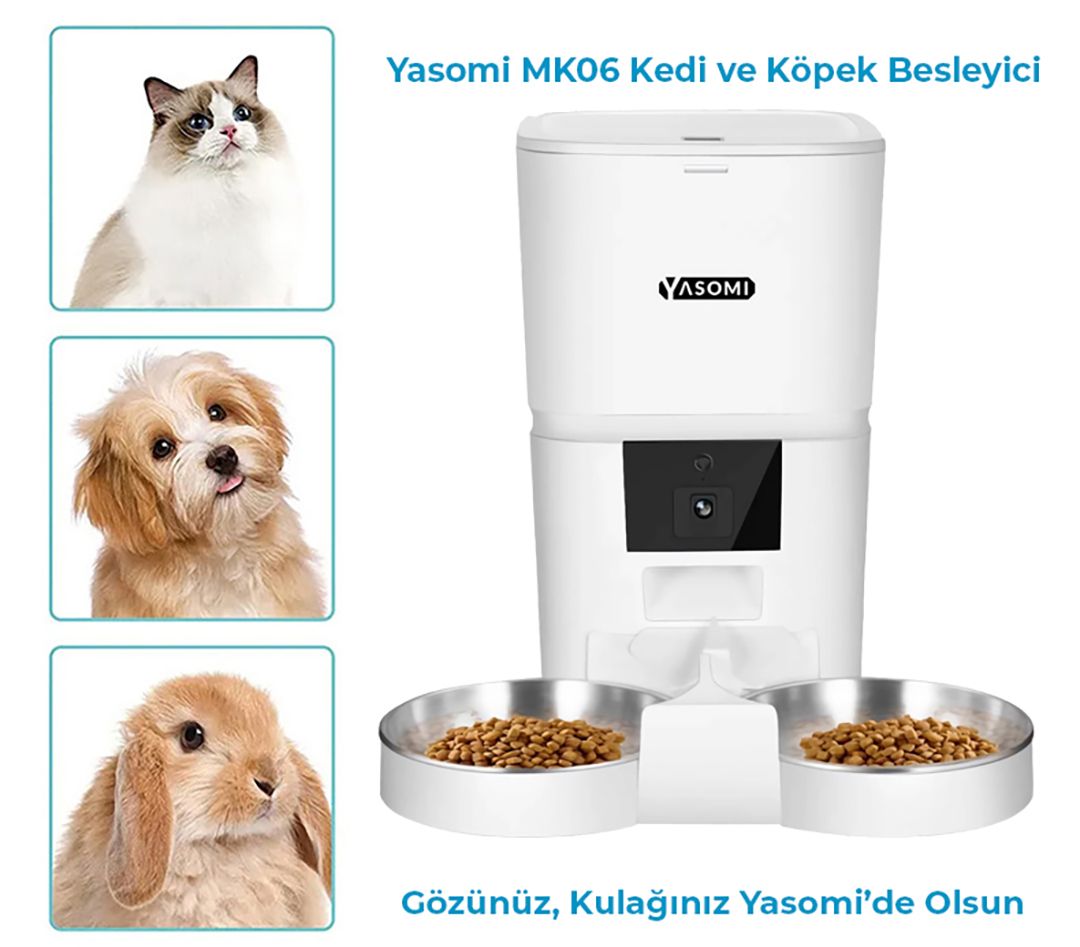 Otomatik Kedi Köpek Besleyici