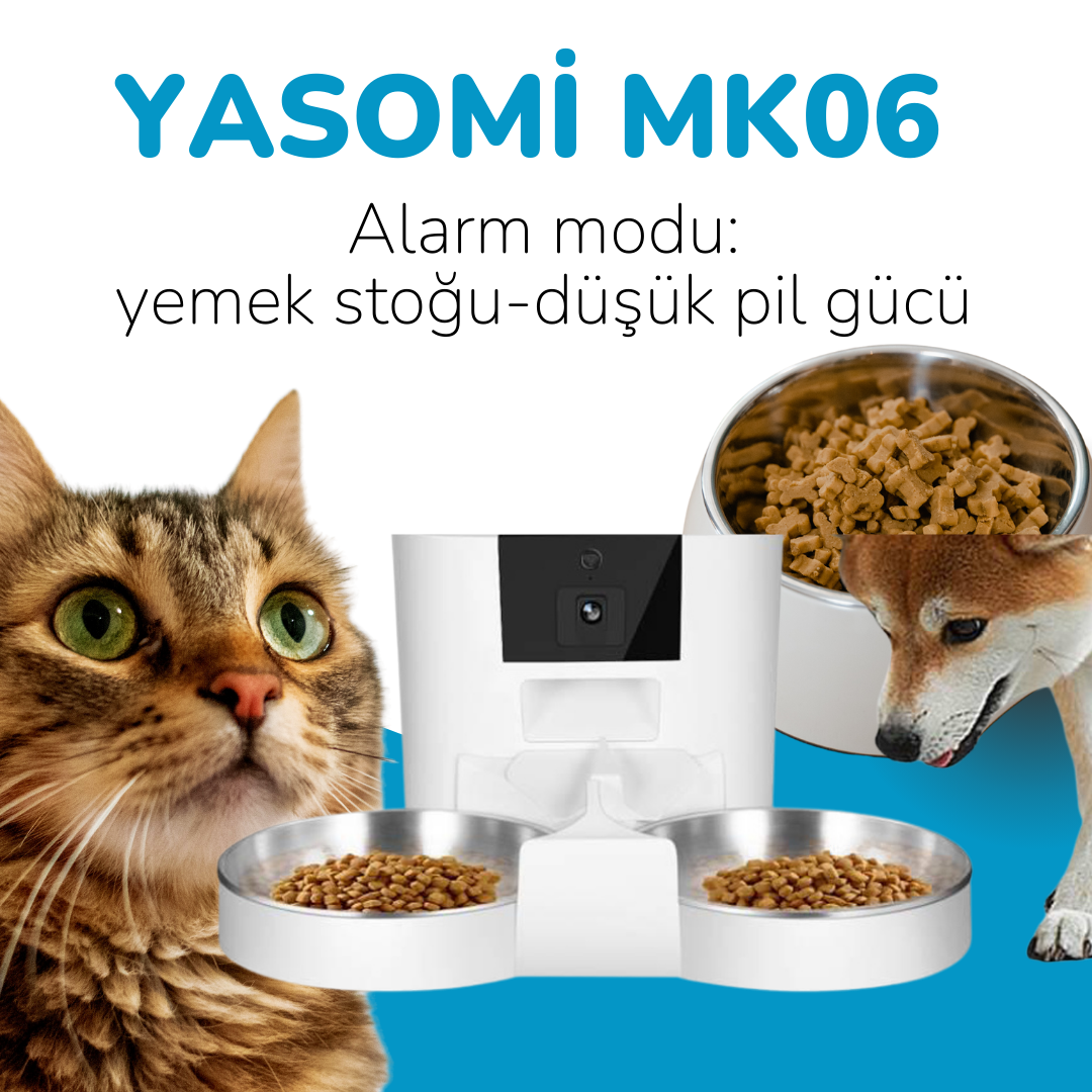 Otomatik Kedi Köpek Besleyici