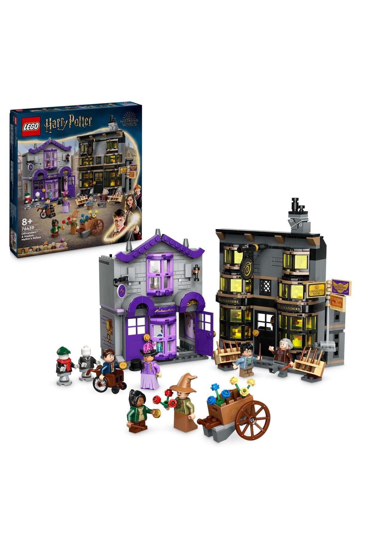 LEGO ® Harry Potter™ Ollivanders™ и магазин халатов мадам Малкин 76439 — Набор для детей от 8 лет и старше (744 стр.)