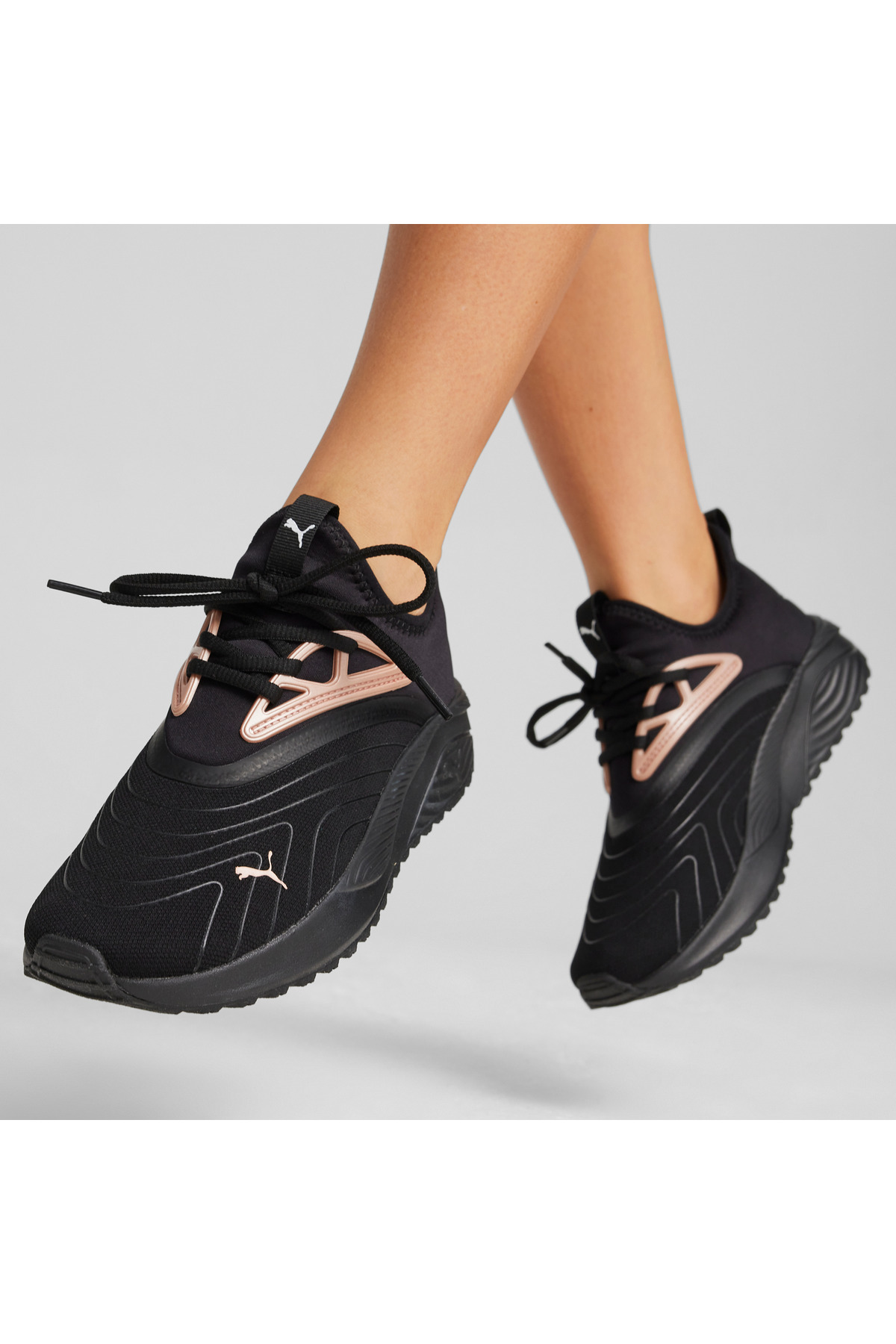 اسنیکر زنانه مشکی پوما | 395238 اورجینال - تصویر 8