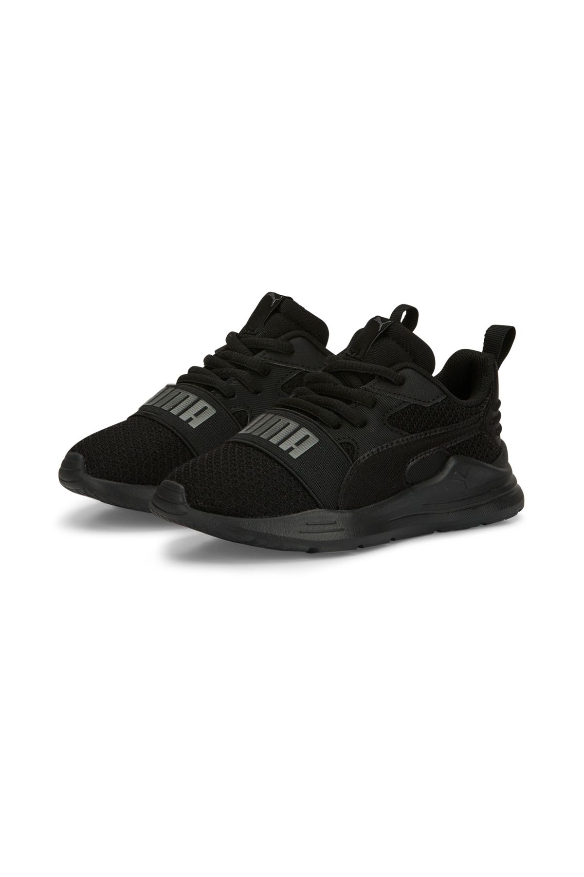 Puma Adidași Negri Pentru Copii Masculin - 30