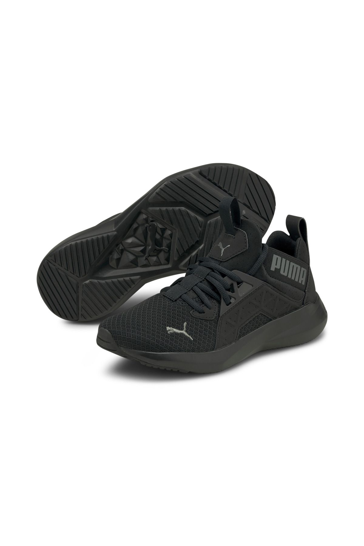Puma enzo jr black discount