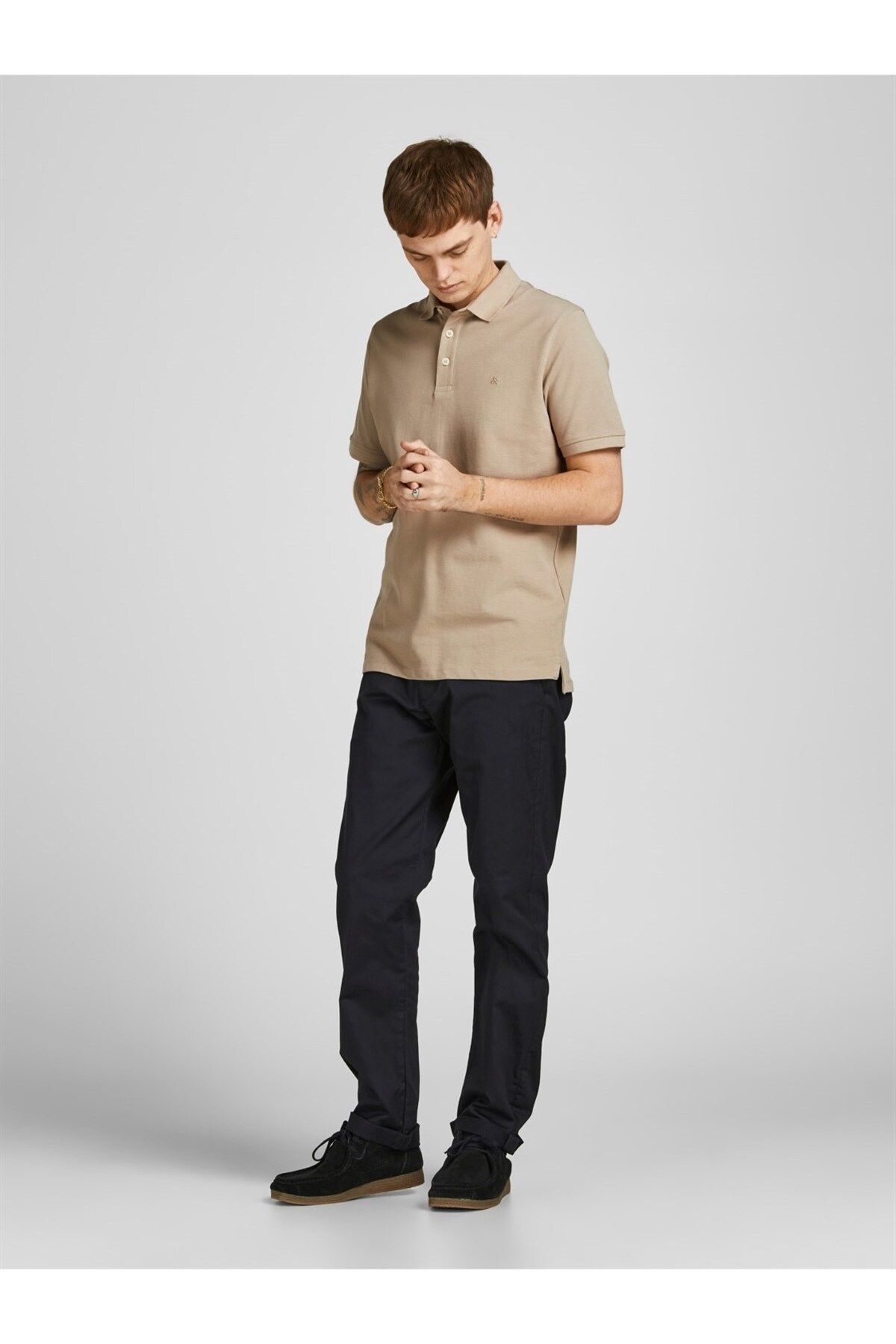 تی شرت یقه پولو چند رنگ مردانه اورجینال Jack Jones Jack & Jones