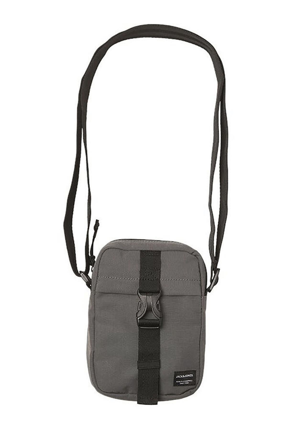 جک اند جونز 12233477 Jacashford Mesh Crossbody Grey