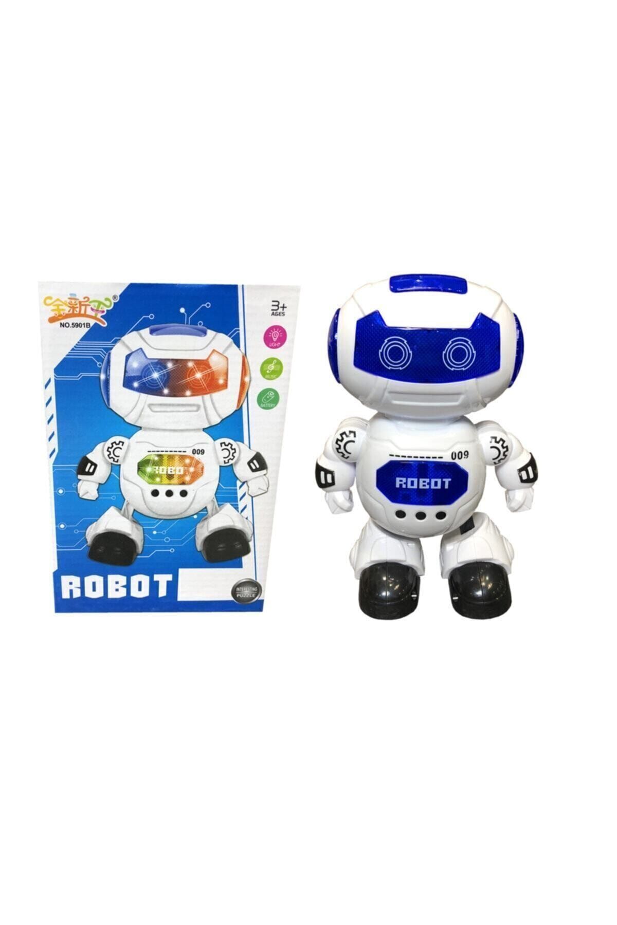 Pasifik Toys Pilli Müzikli Ve Işıklı Dans Eden Robot Oyuncak fotoğrafı 4 (önizleme)