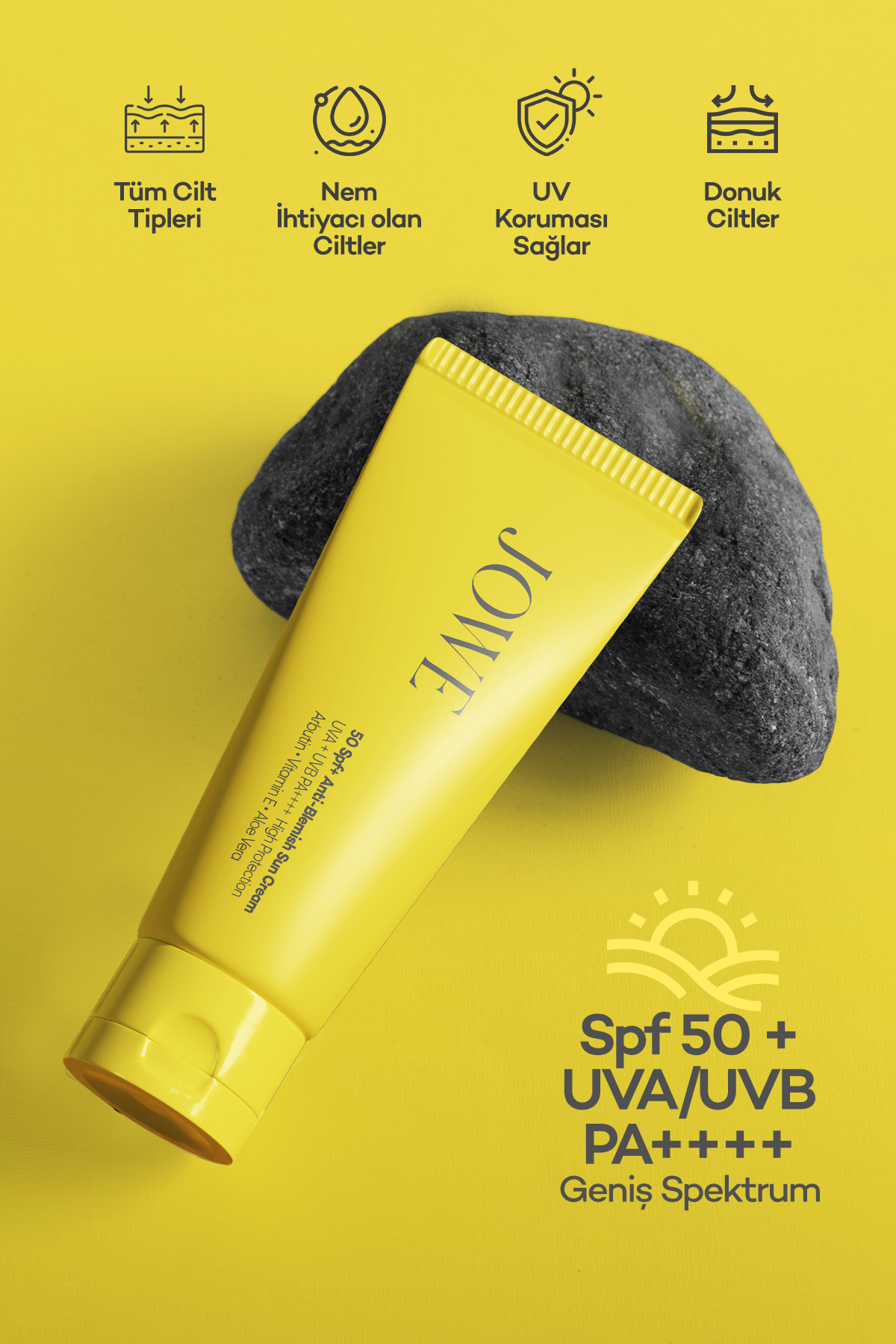 ضد آفتاب صورت   JOWE | LKGK-50ML اورجینال - تصویر 4