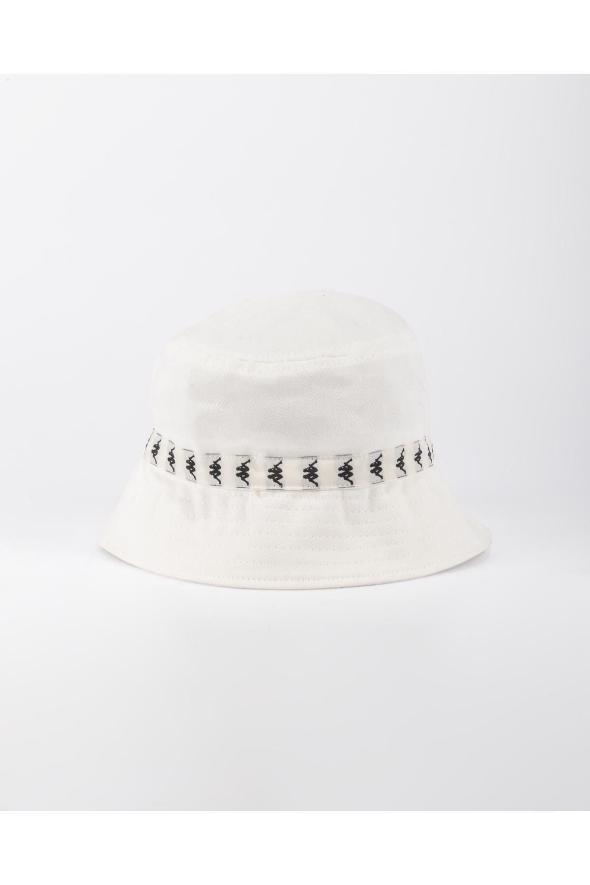White kappa hat top