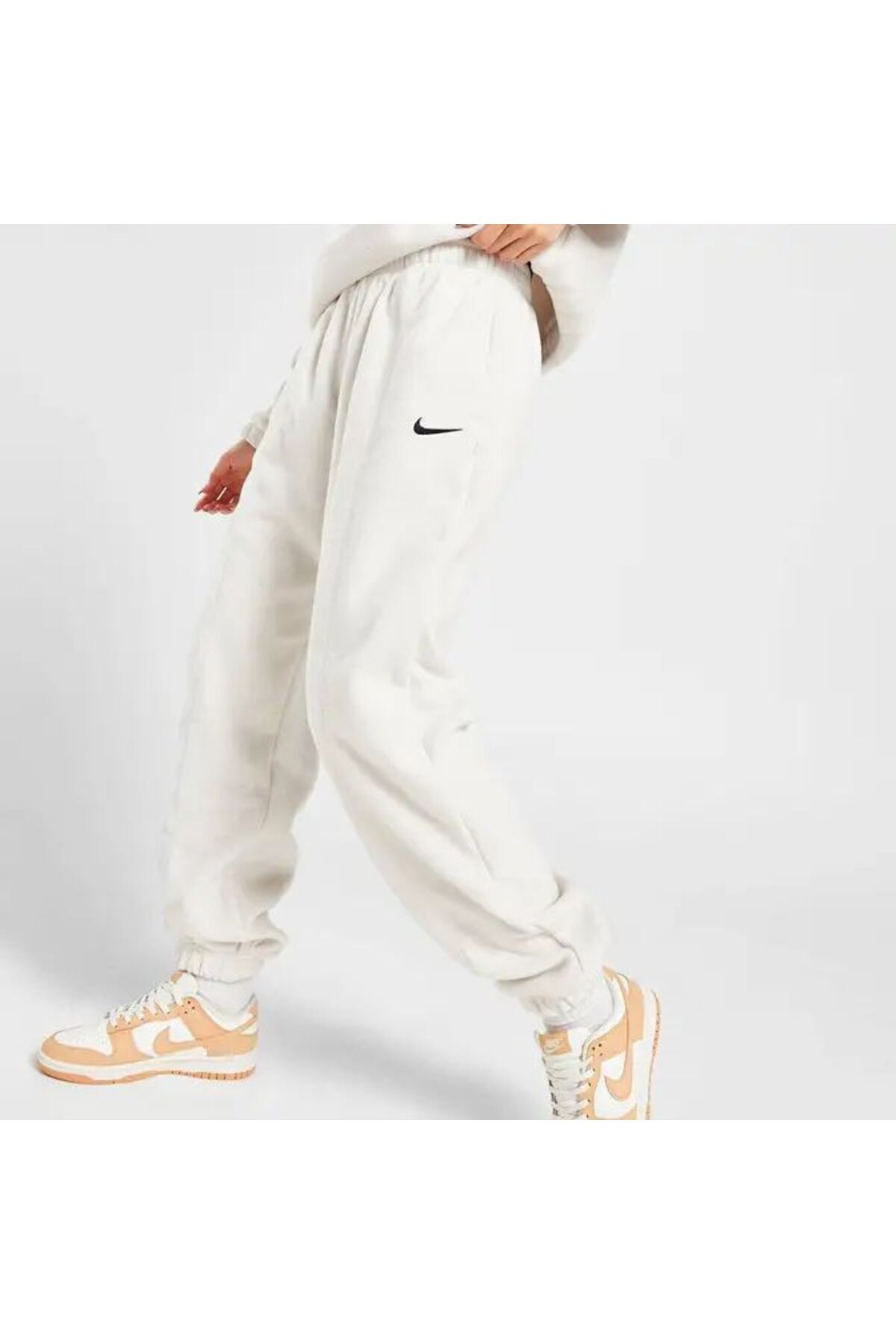 Nike Sportswear Fleece High Waisted Oversized Kadın Polar Eşofman