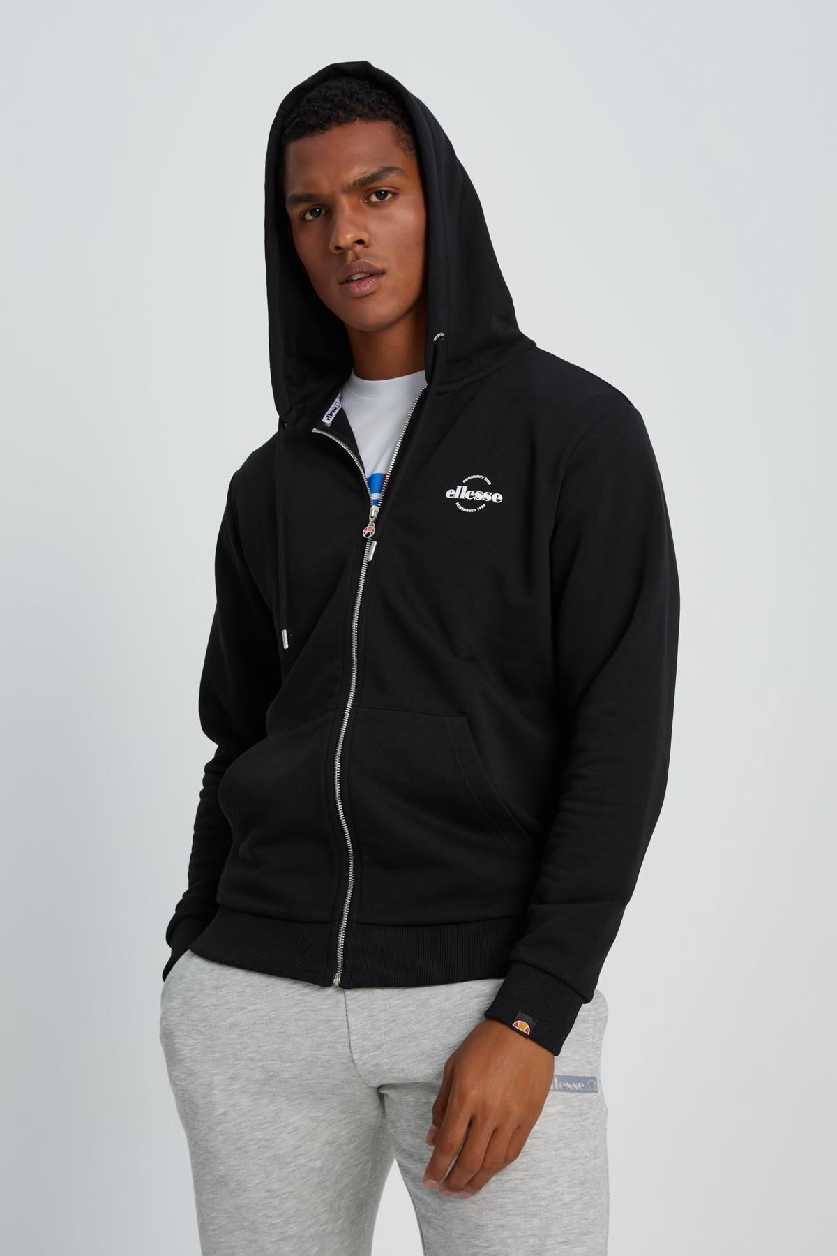 Pull ellesse noir homme clearance