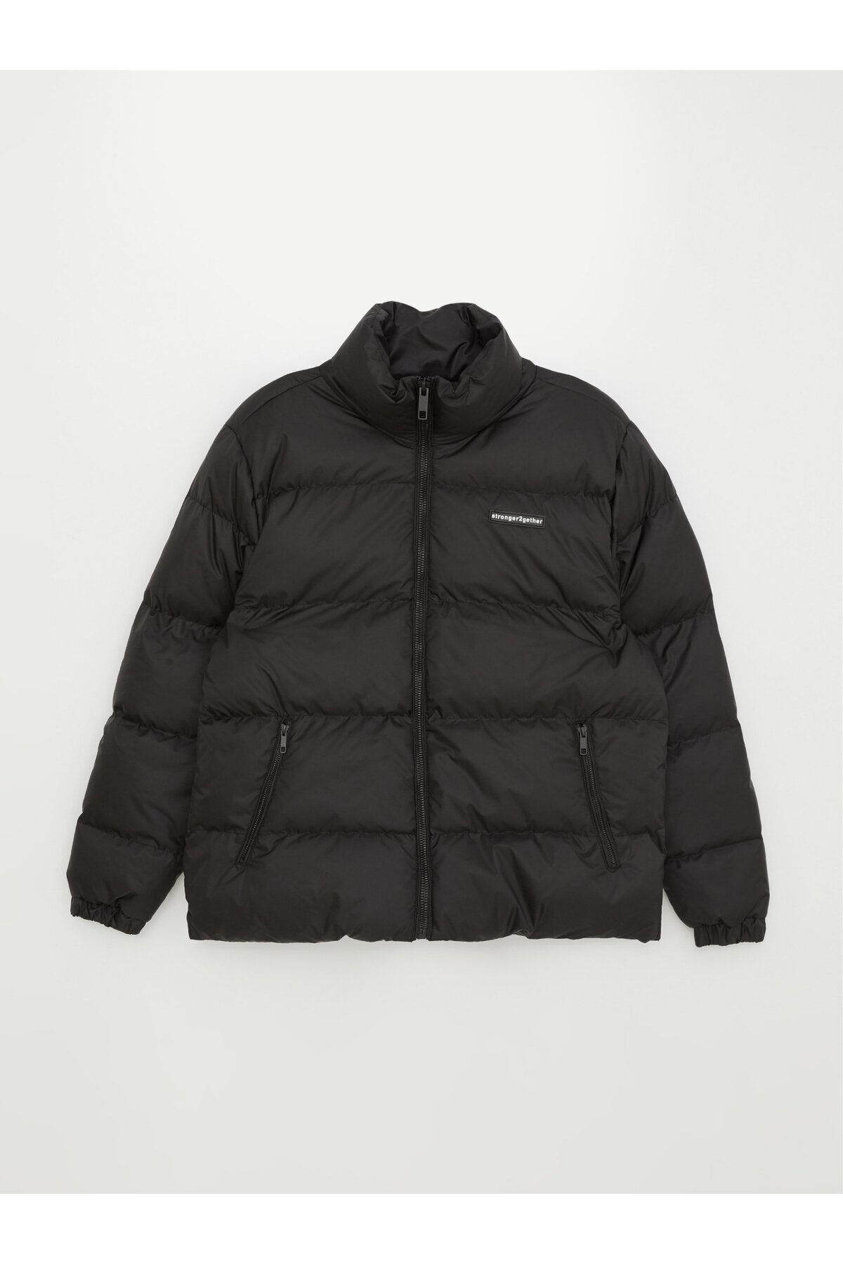 کاپشن مردانه خاکستری LC Waikiki | W33645Z8 اورجینال - تصویر 8