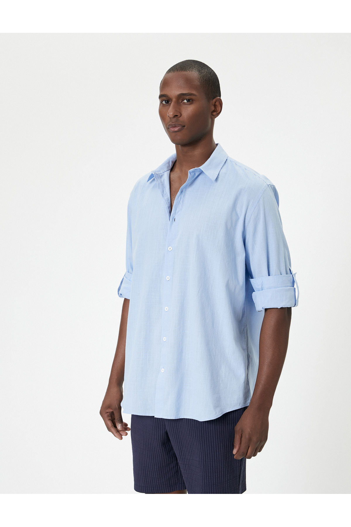 پیراهن مردانه کوتون | 4SAM60054HW Koton - Image 3