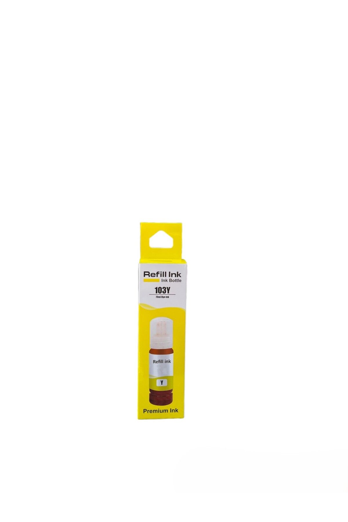 Refill Epson 103 Uyumlu Sarı Mürekkep - L3110/L3111/L3150/L3151/L4150/L6190/L6160/L4160