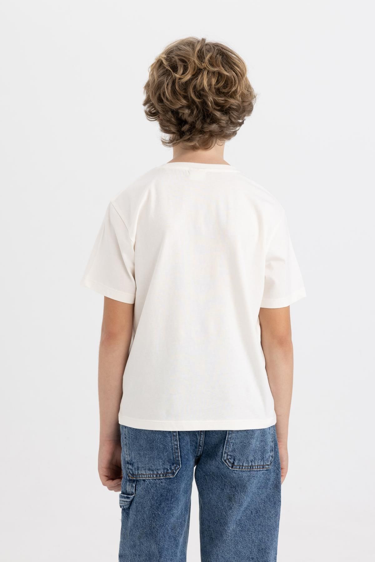 تی شرت پسرانه دفاکتو | D0402A824SM Defacto - Image 5
