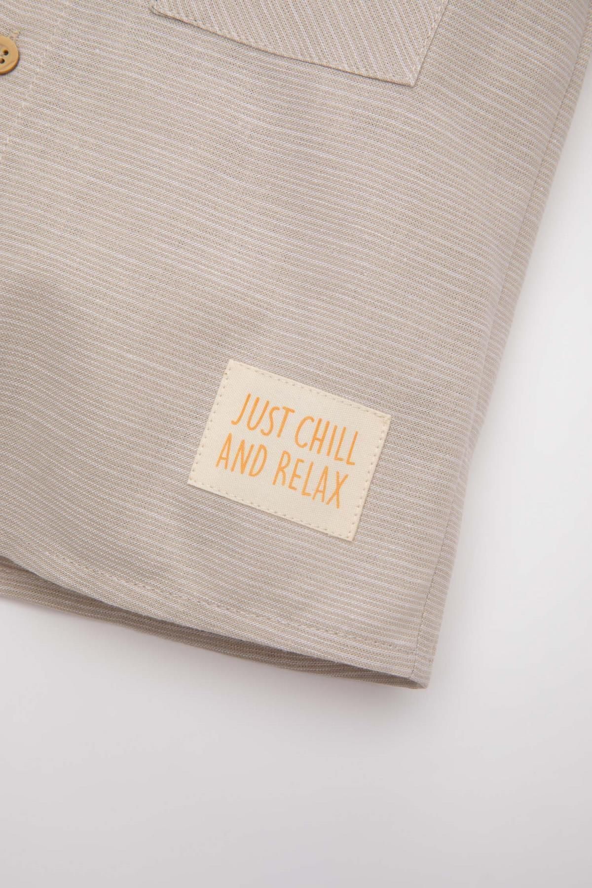 پیراهن پسرانه دفاکتو | C3417A524SM Defacto - Image 3