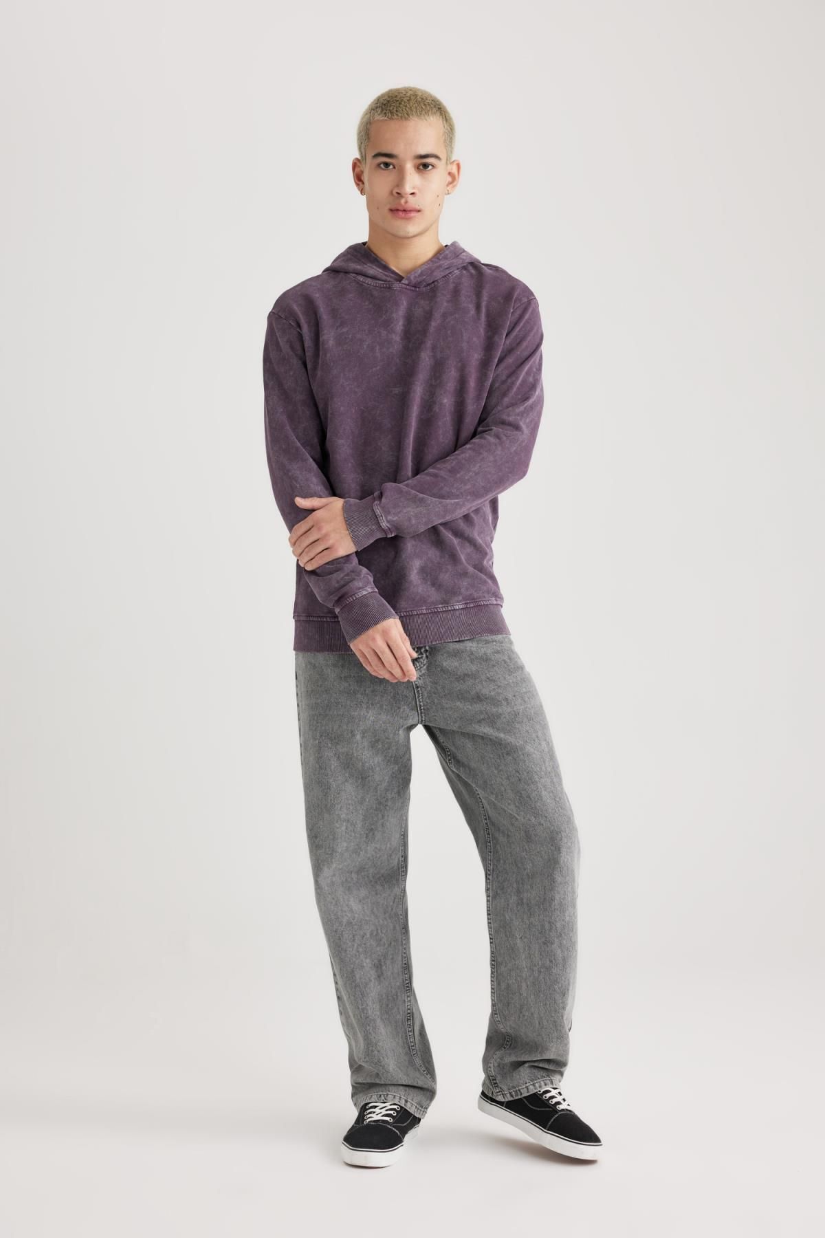 سویشرت مردانه دفاکتو | B9220AX23WN Defacto