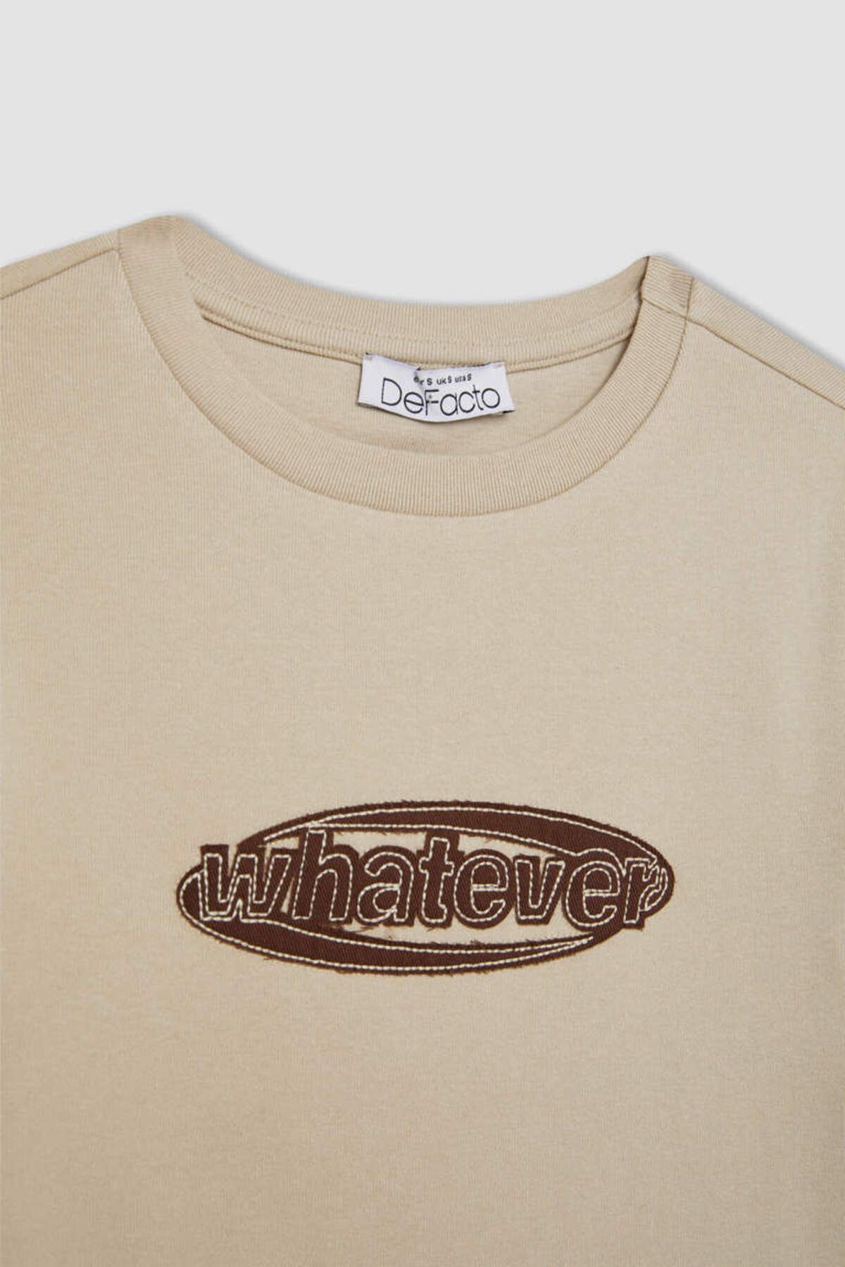 تی شرت زنانه دفاکتو | D1985AX24SMBG737 Defacto - Image 2