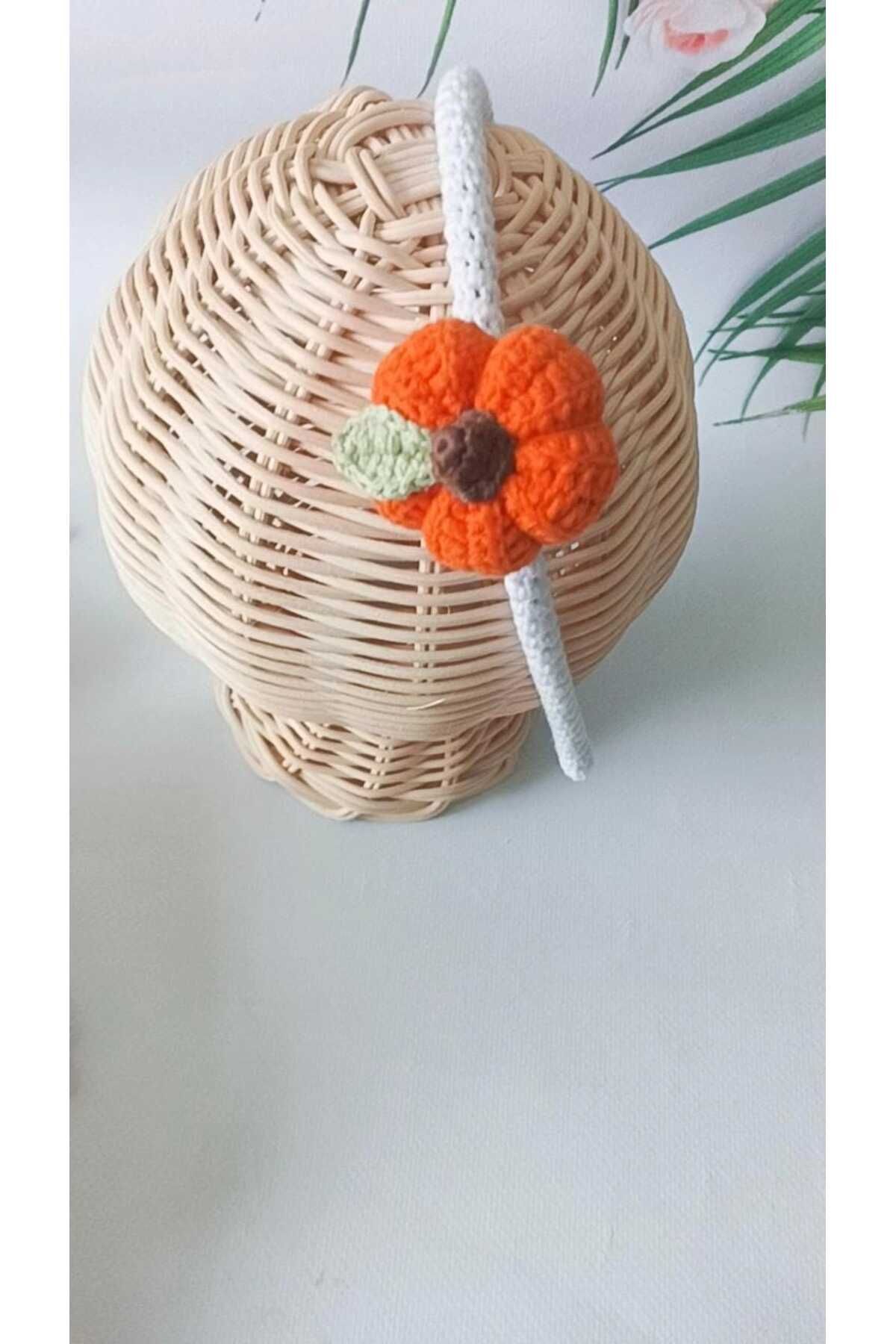 Pumpkin Model Handmade Organic Crown Suitable for All Ages