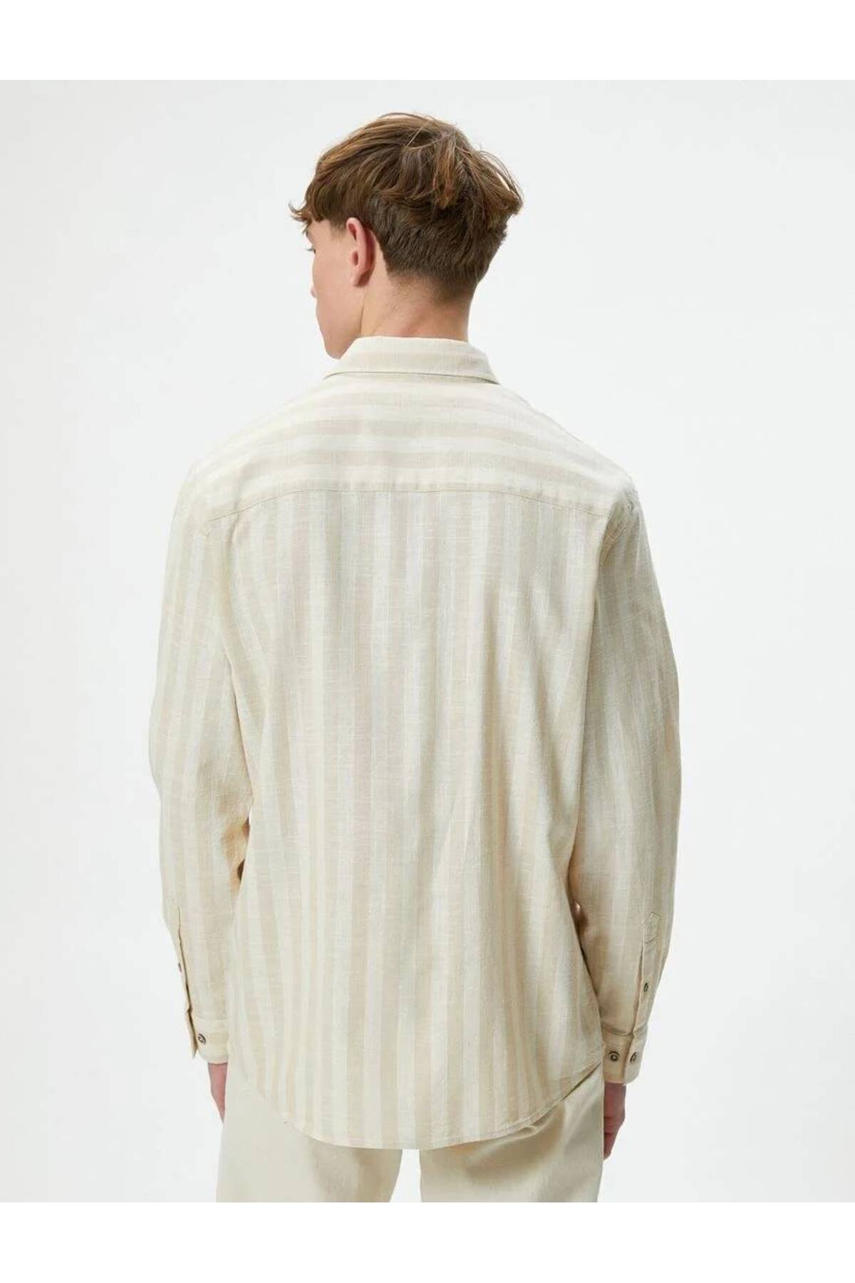 پیراهن مردانه کوتون | 4SAM60010HW Koton - Image 4