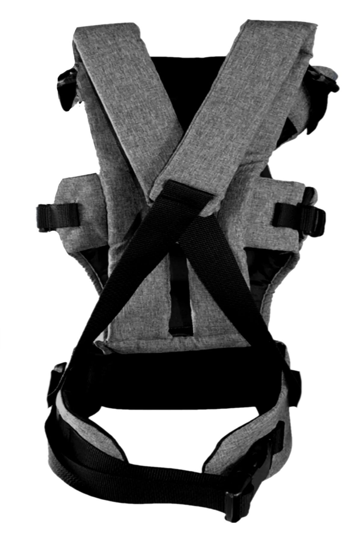 ESY LİNE Çift Yönlü Bebek Taşıma Kangurusu Ergonomik Lüx Bebek Taşıyıcı Kanguru-gri fotoğrafı 3 (önizleme)