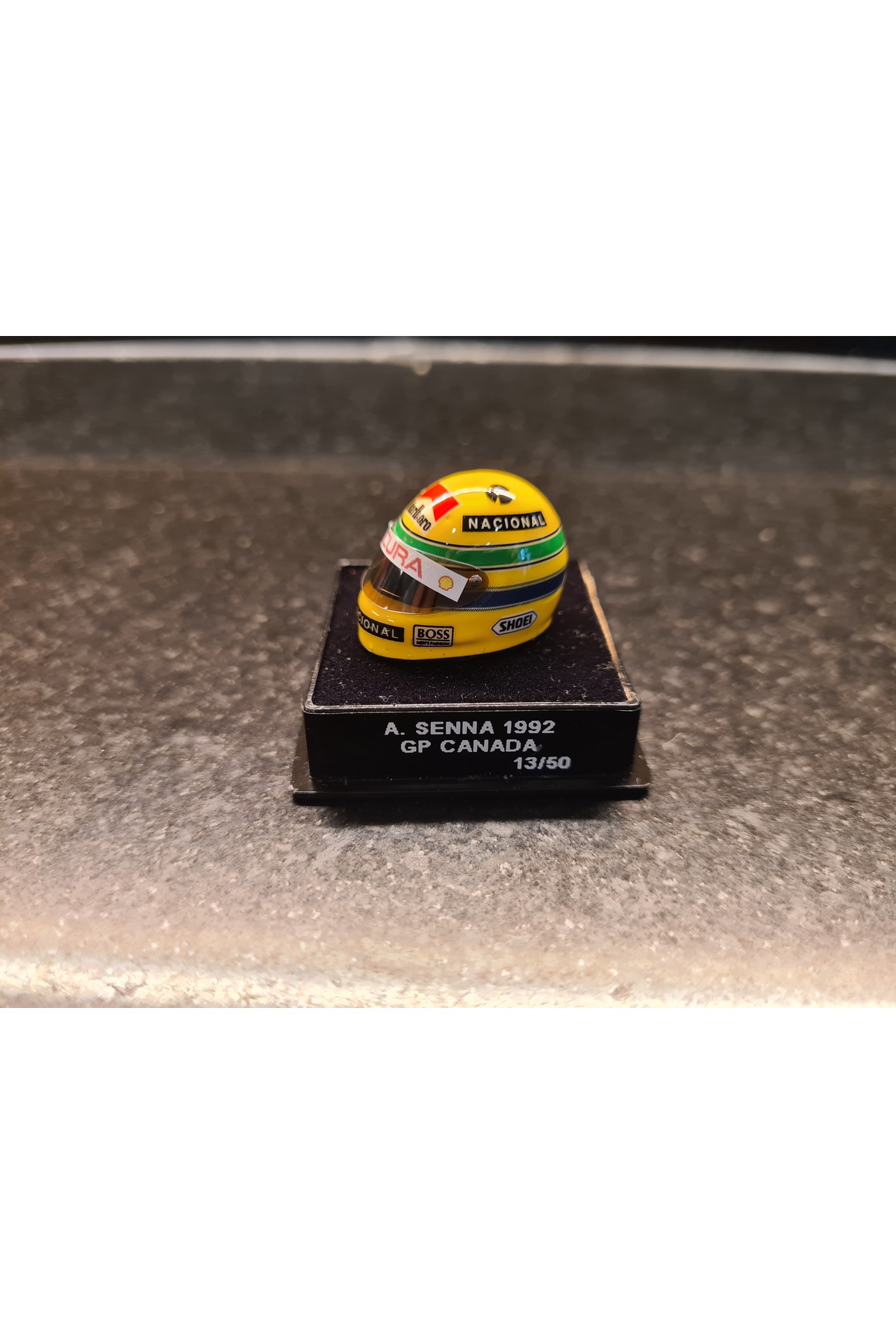 JFC F1 ヘルメット 中嶋悟 1990 1/12 ☆1/12 J.F.C『中嶋 悟 1990』ヘルメット☆