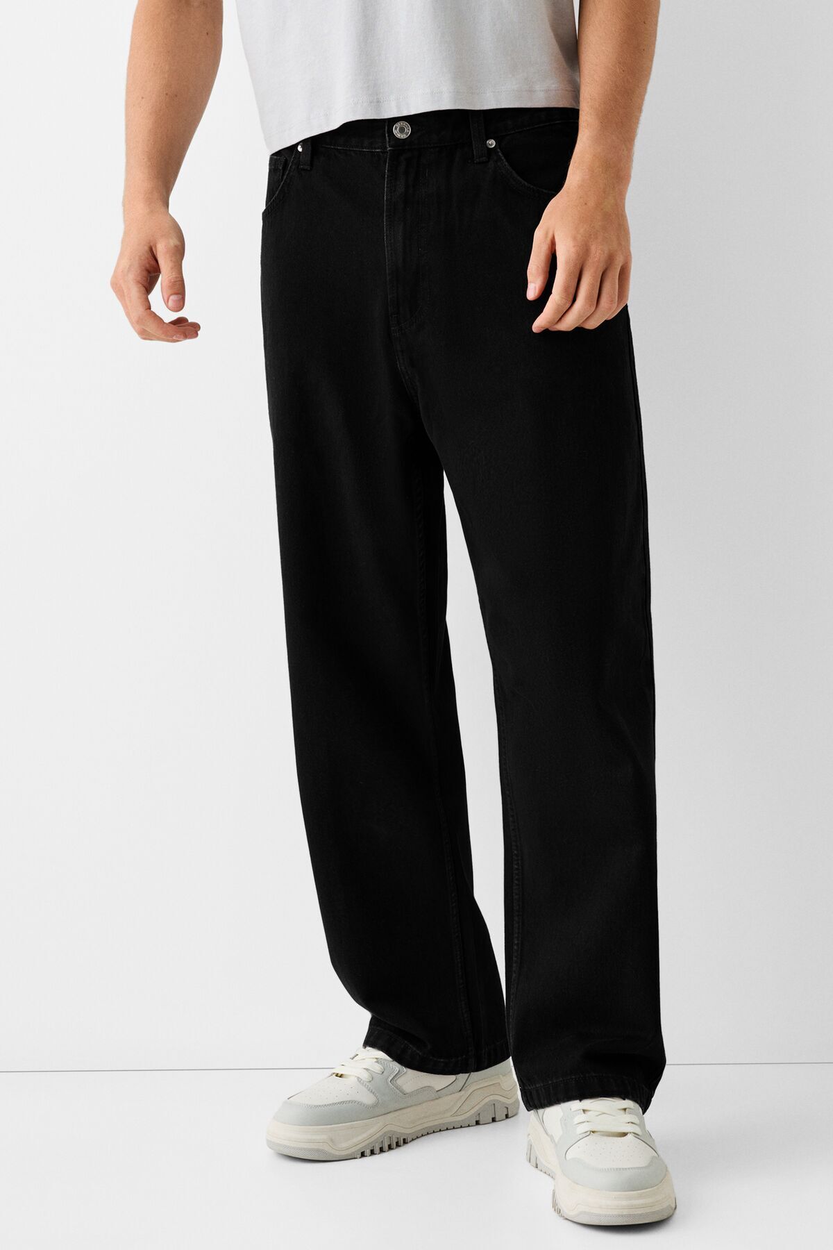 شلوار جین گشاد Bershka
