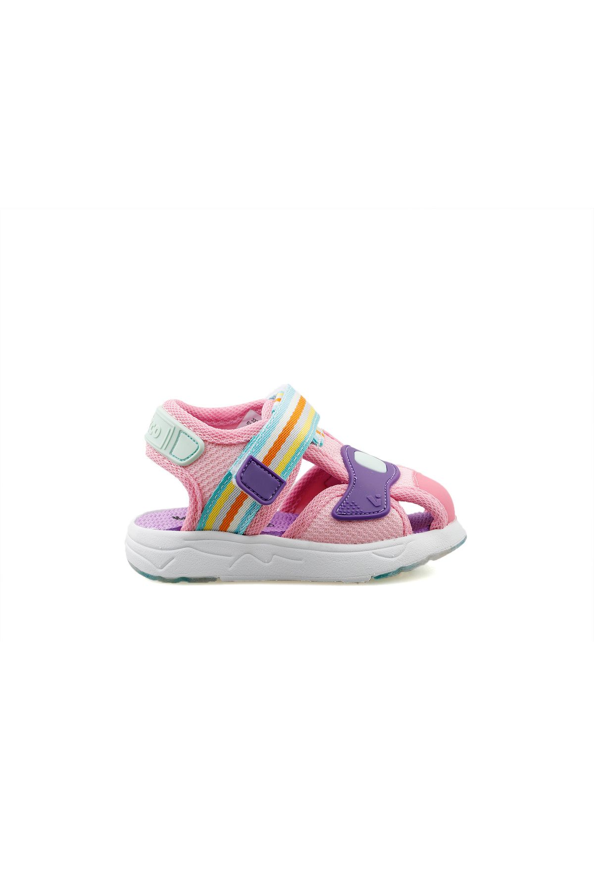 صندل صورتی دخترانه و پسرانه بچگانه Flow II Kids Sandalti 332.p24y.202 06 Vicco