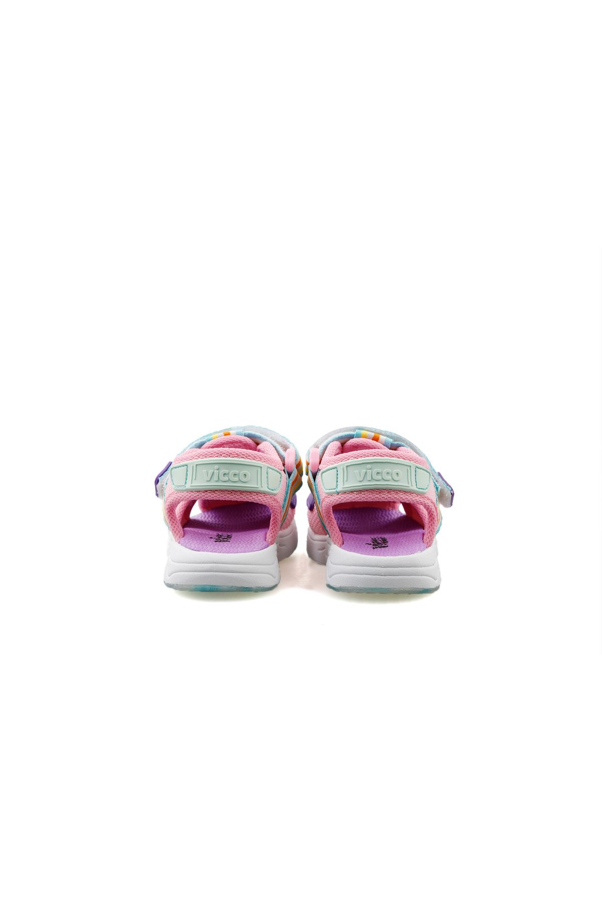 صندل صورتی دخترانه و پسرانه بچگانه Flow II Kids Sandalti 332.p24y.202 06 Vicco