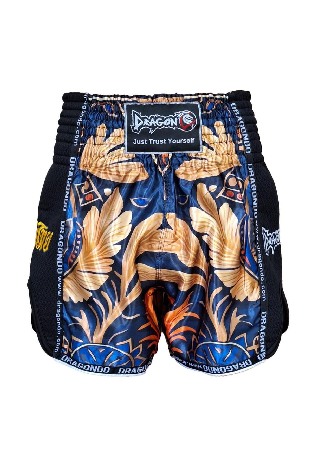 Dragondo-MT3070 Muay Thai Shorts - Printed and Embroidered 1