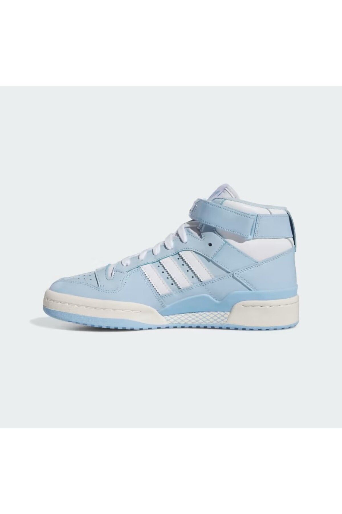کفش پیاده روی سفید مردانه و زنانه Mid Forum adidas
