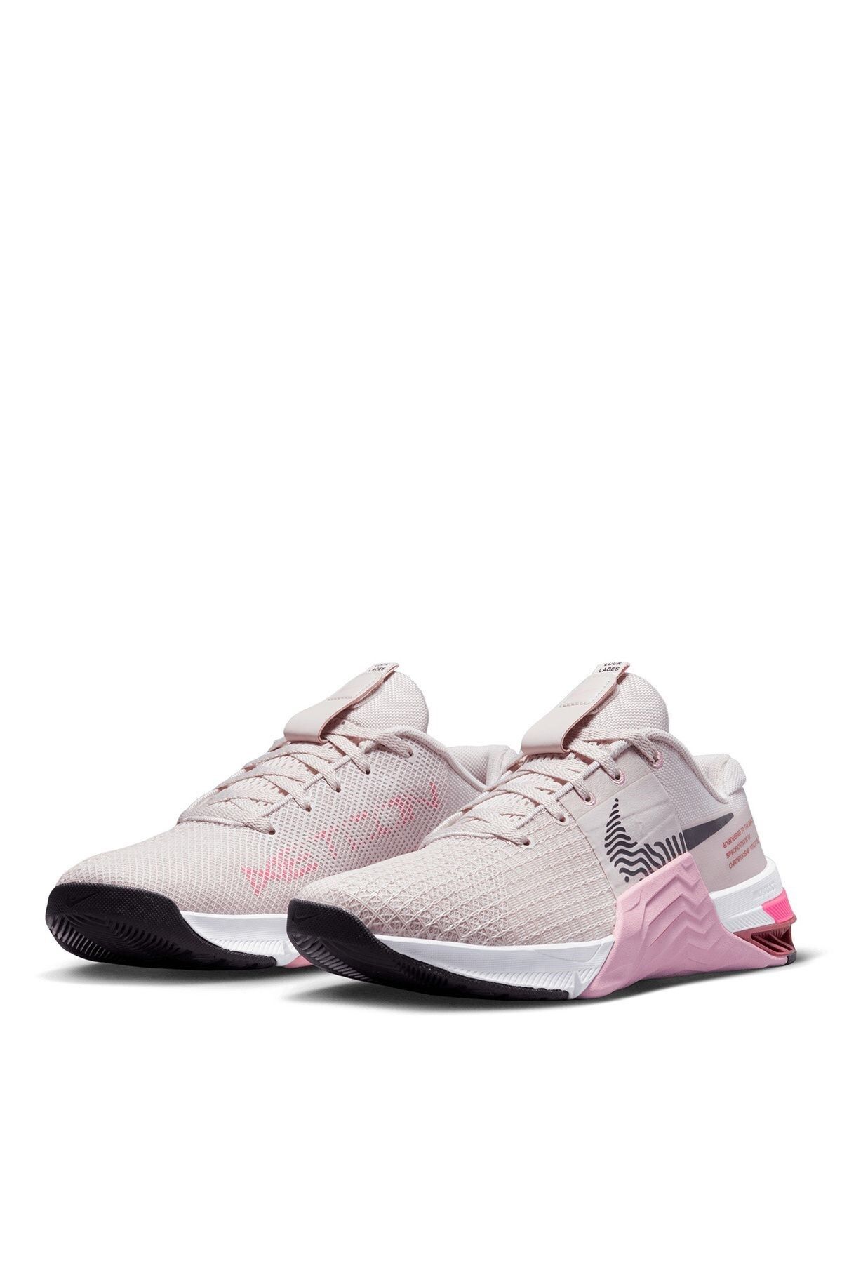 کفش تناسب اندام صورتی زنانه های آموزش ورزشی Do9327 600 W Metcon 8 Pink Nike