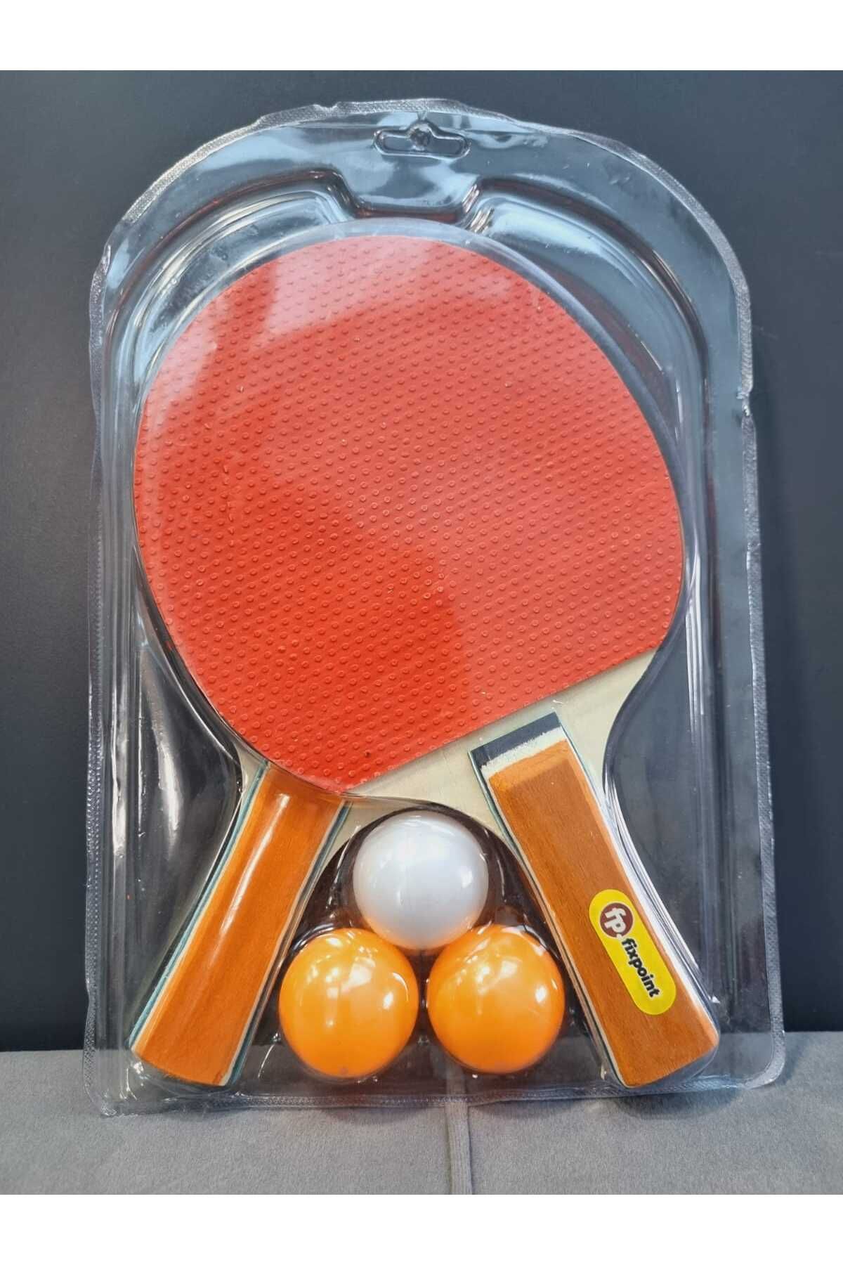 Lider MAGNESİA-Table Tennis Racket Set - 2 Rackets and 3 Pimpon Balls 7