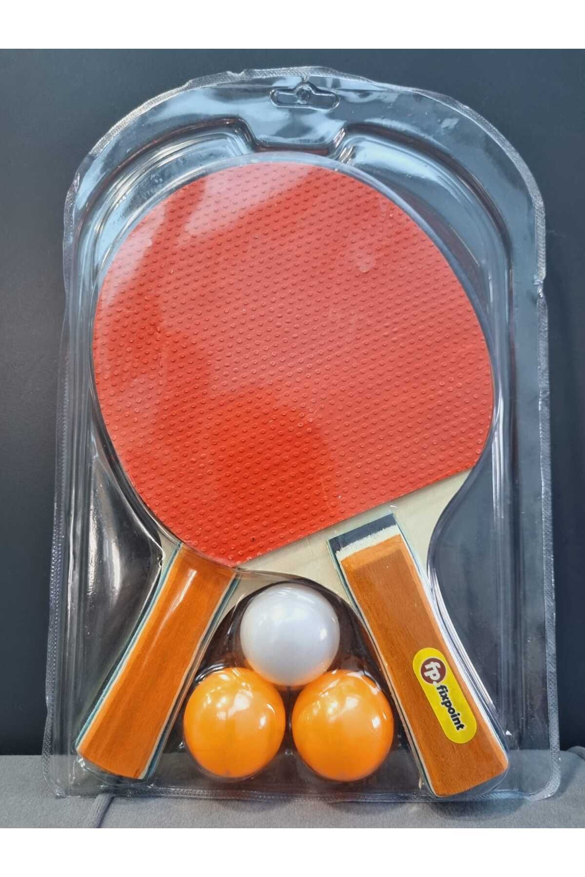 Lider MAGNESİA-Table Tennis Racket Set - 2 Rackets and 3 Pimpon Balls 6
