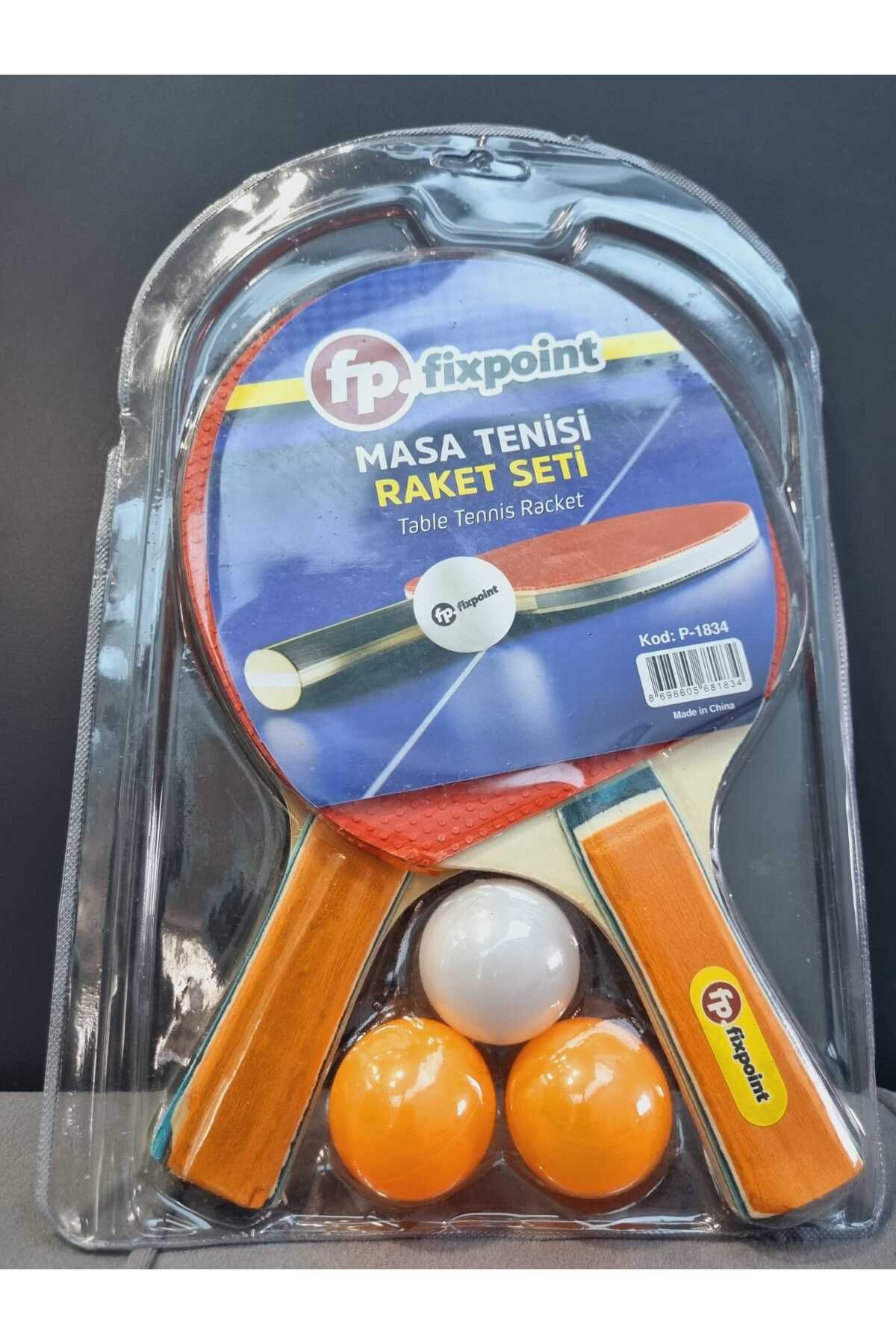 Lider MAGNESİA-Table Tennis Racket Set - 2 Rackets and 3 Pimpon Balls 5