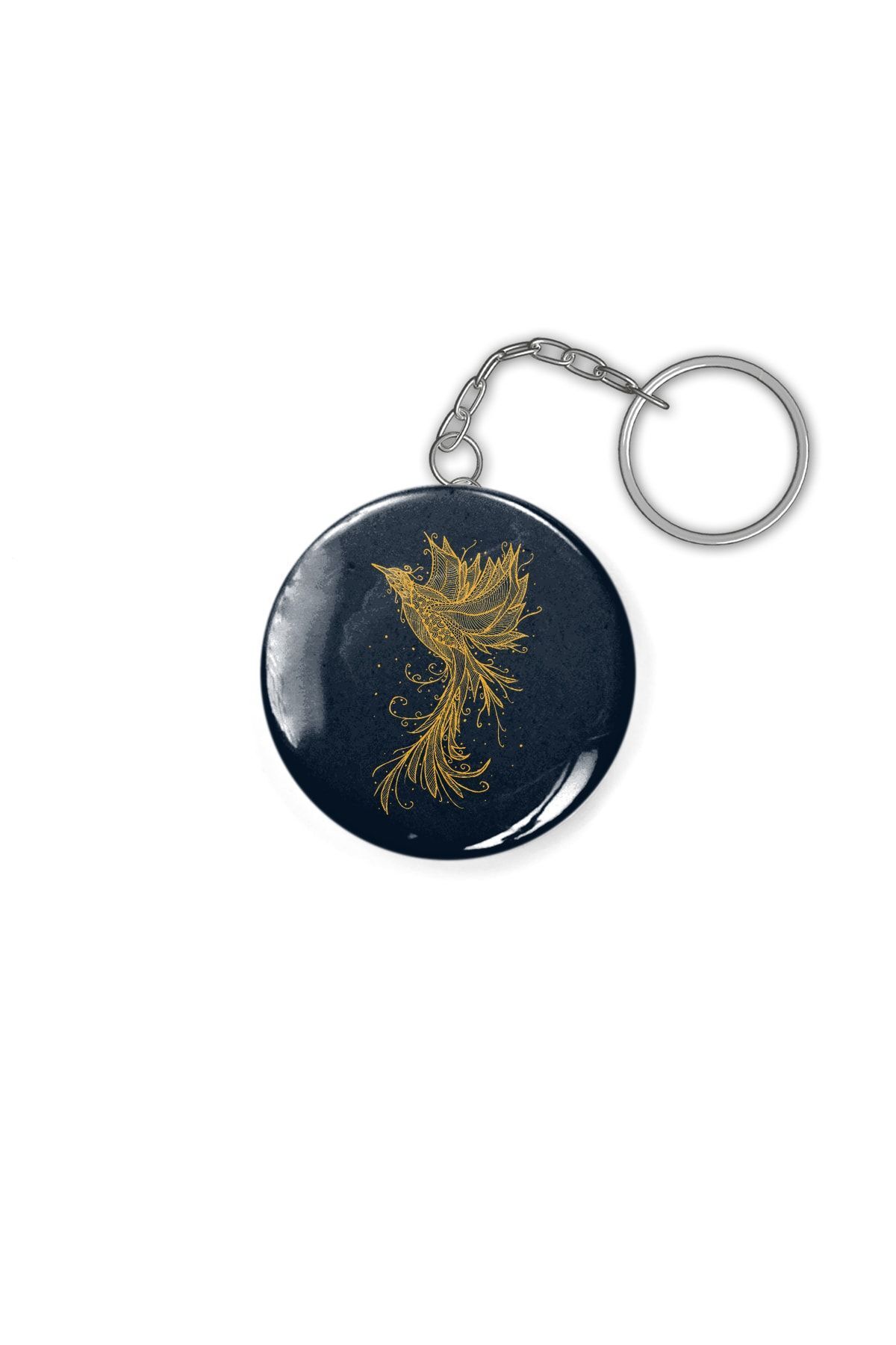 Fizello-Golden Rising Phoenix Keychain 1