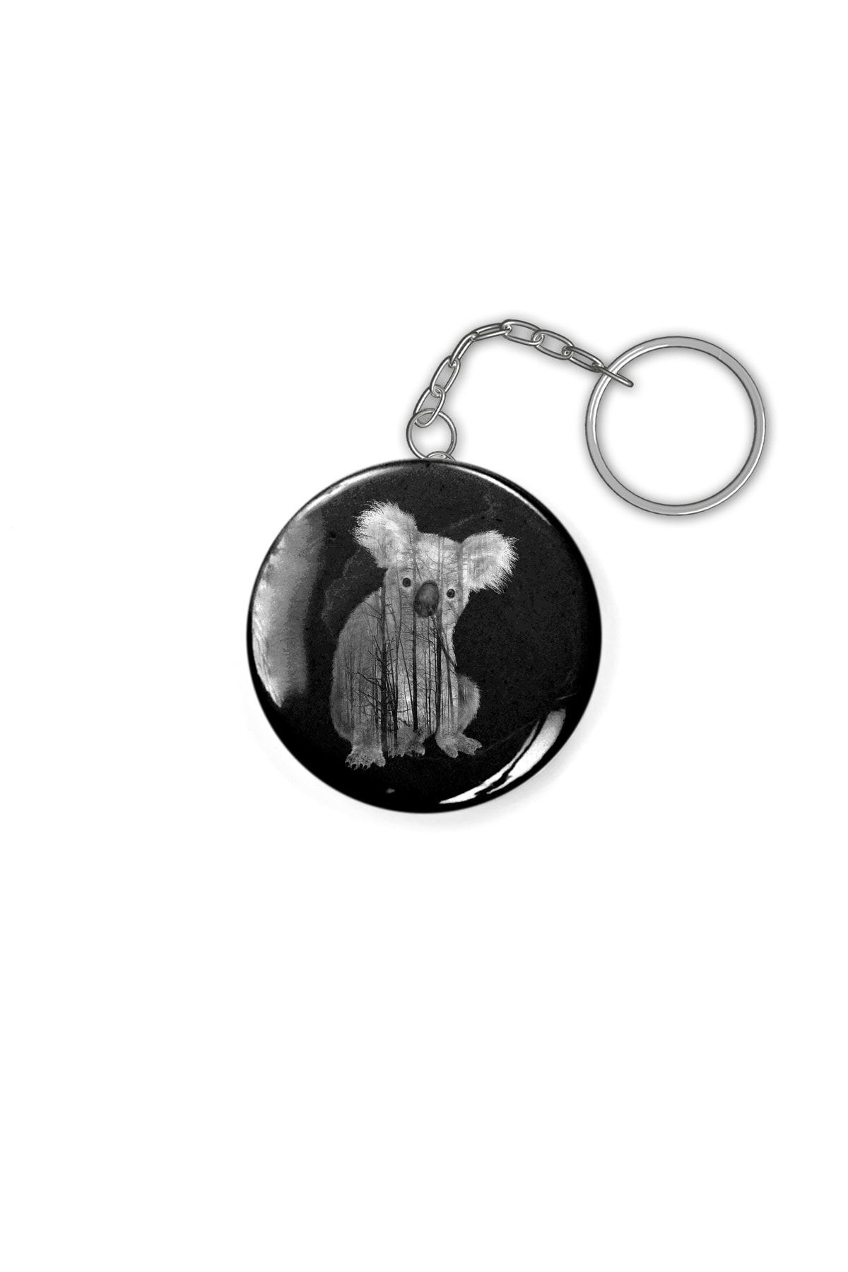 Australian Misty Forest Koala Bear Keychain
