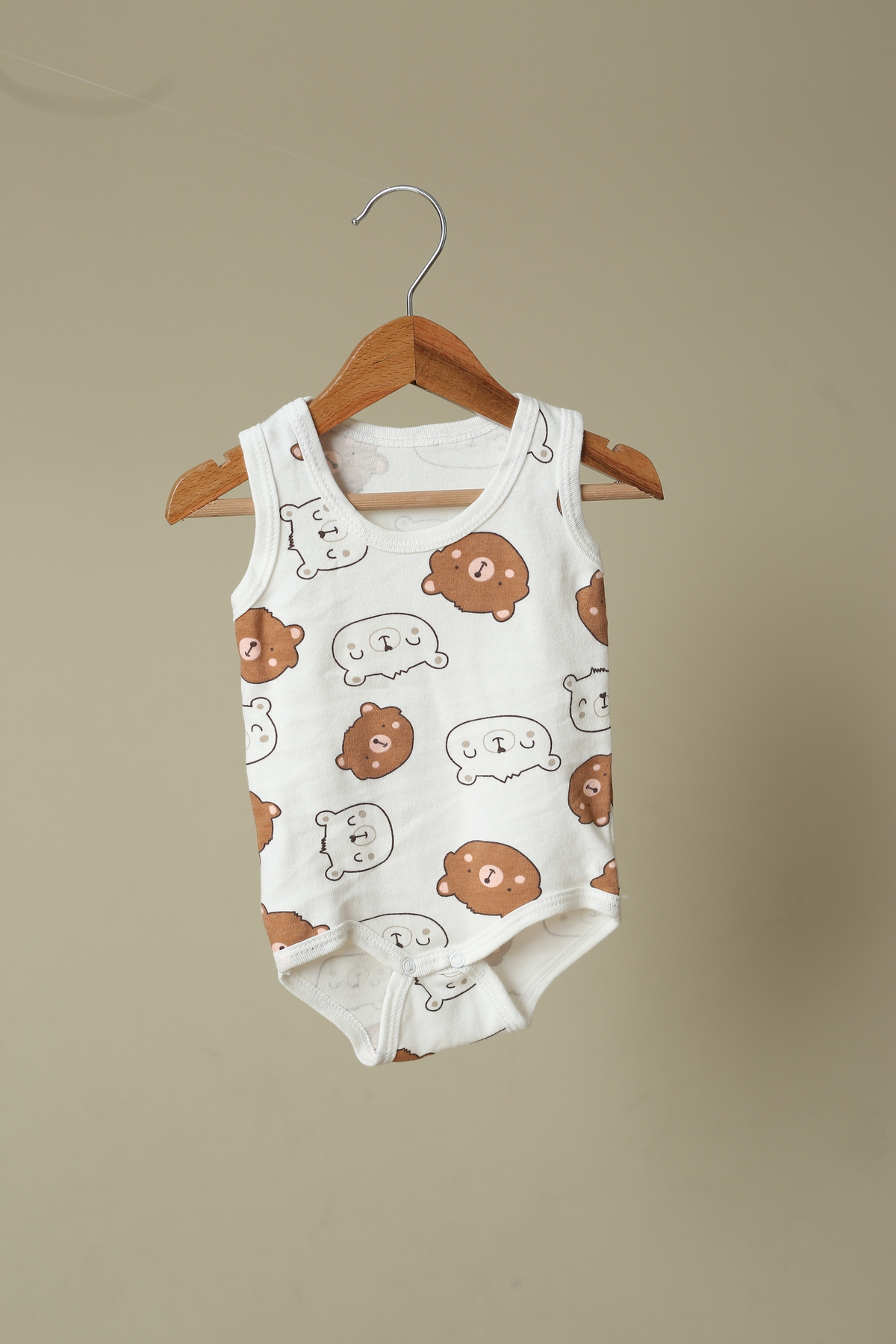 بادی نوزادی پسرانه سفید Lorasina Baby | LRSN00009 اورجینال - تصویر 3