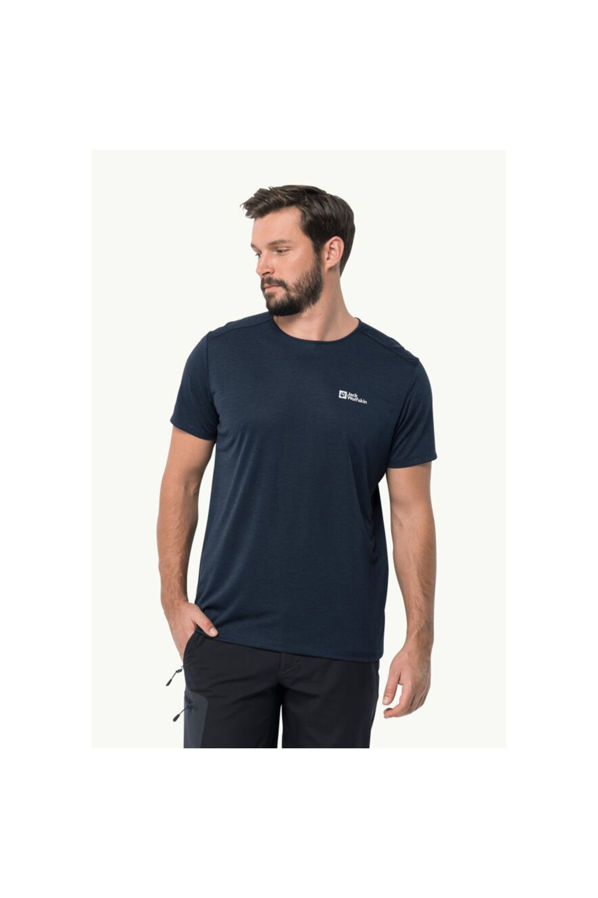 تی شرت آستین کوتاه مردانه Jwp Jack Wolfskin