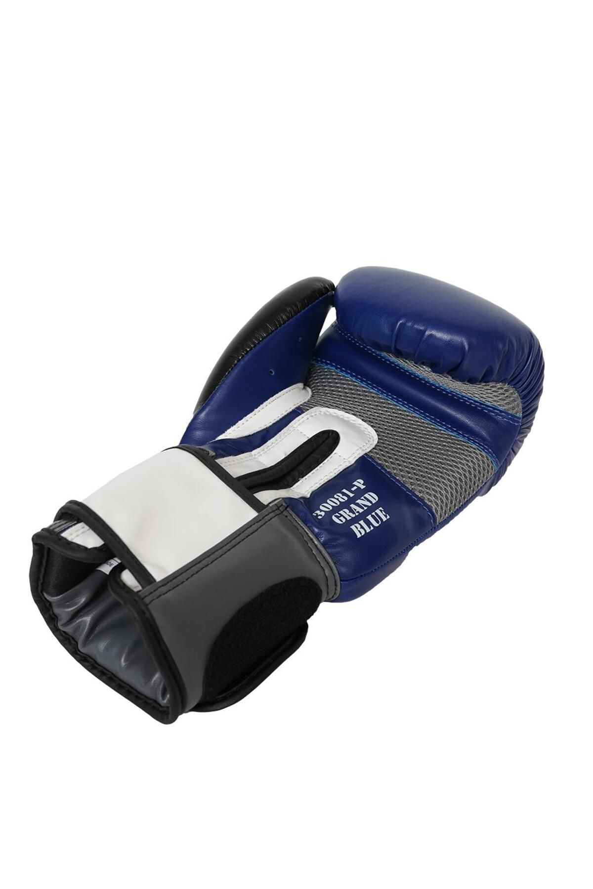 دستکش بوکس آبی مردانه و زنانه های بزرگ 30081 P GRAND BOXING MUAY THAI KICK Dragondo