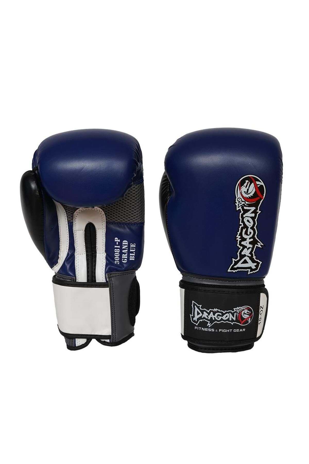 دستکش بوکس آبی مردانه و زنانه های بزرگ 30081 P GRAND BOXING MUAY THAI KICK Dragondo