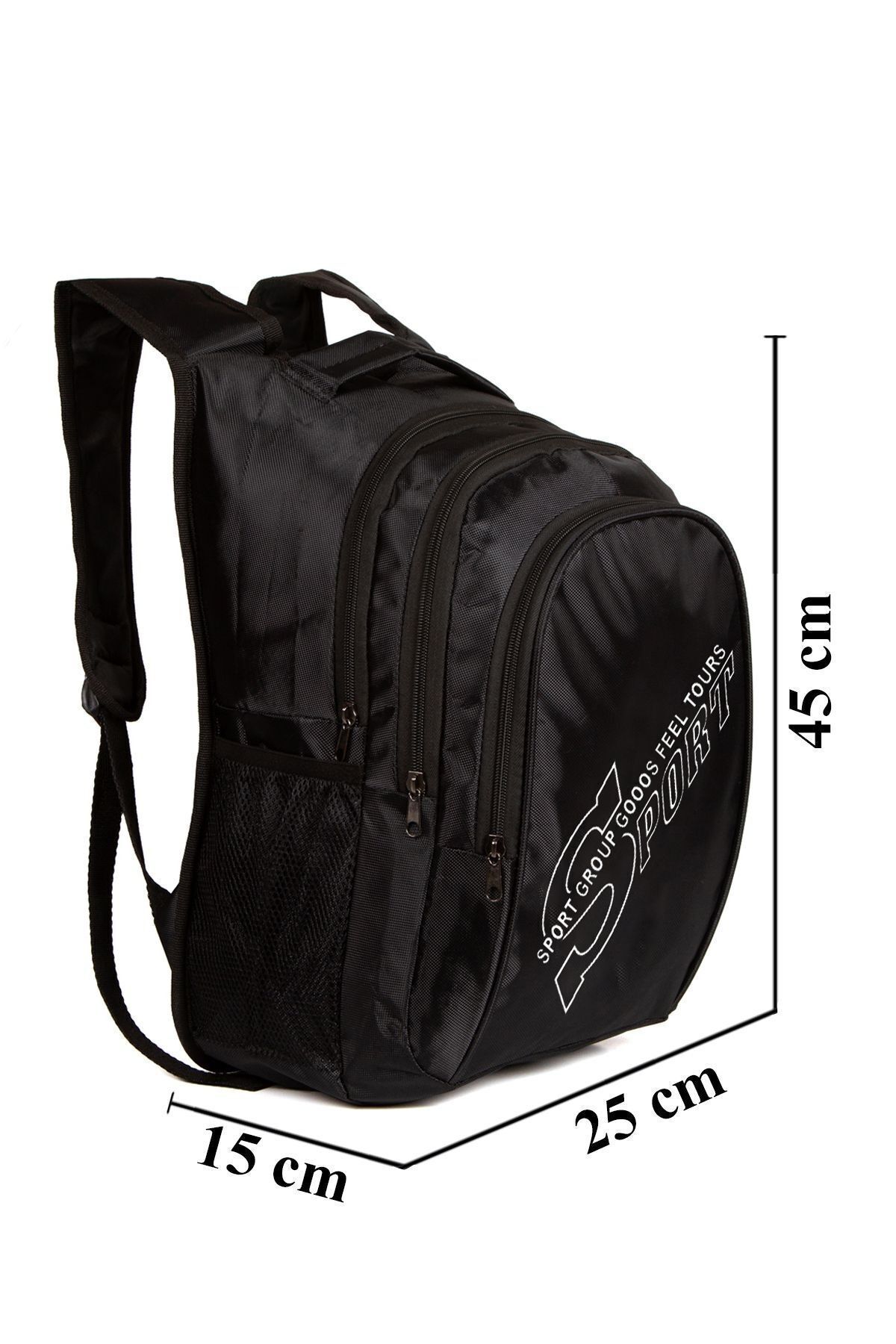 Av A Dos-Non-Sweat High School and Large School Bag with Orthopedic Support - Multi-Compartments and Compartments 8