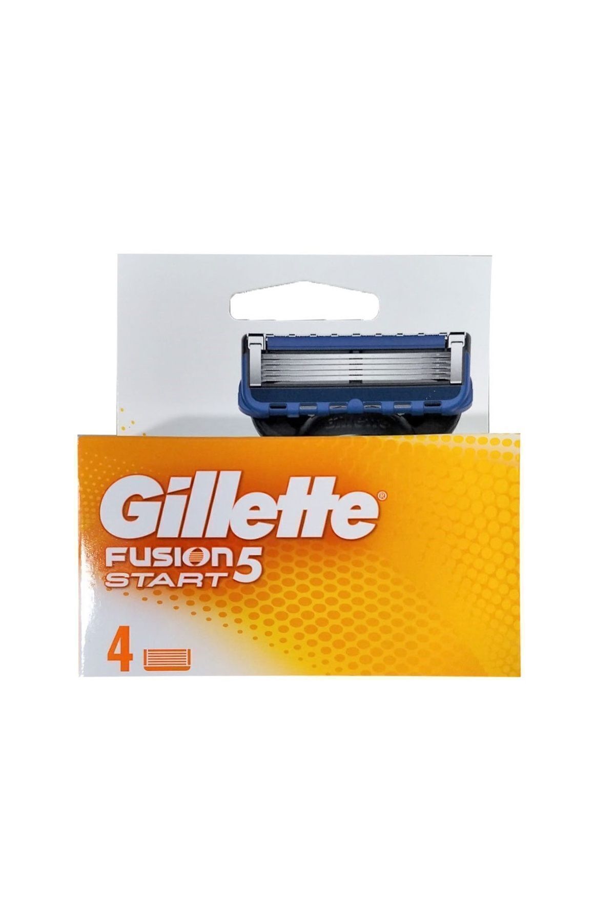 Gillette-Fusion5 Start - Set of 4 Replacement Razor Blades 2