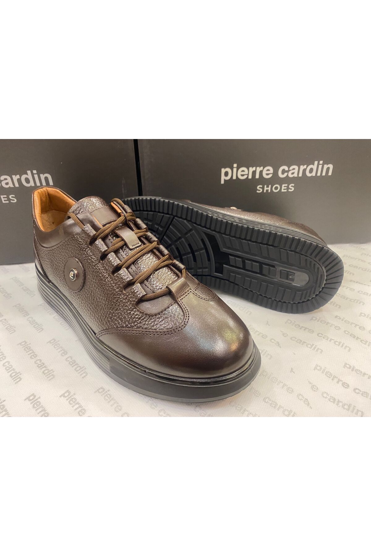 کفش کژوال مردانه راسته | پیر کاردین Pierre Cardin TYC49FEA8B803A9A00 - تصویر 4