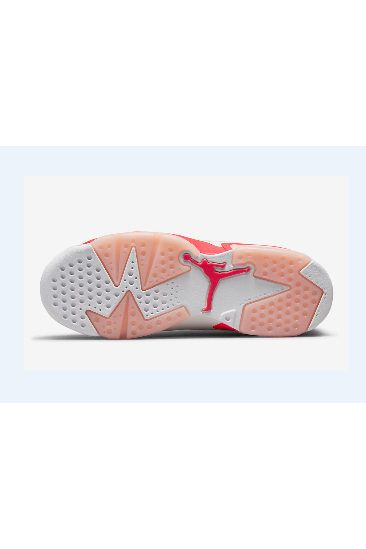 NIKE Jordan Mens Air Jordan 6 Low GS 768878-102 اورجینال - تصویر 4