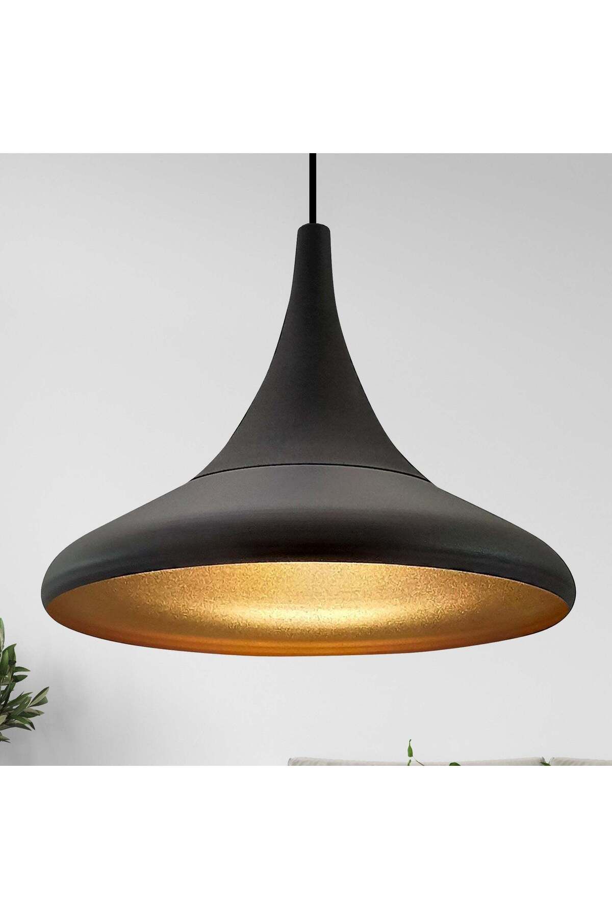 Bamyum-Paladin 35cm Metall Hängelampe - Schwarze Lampe 1