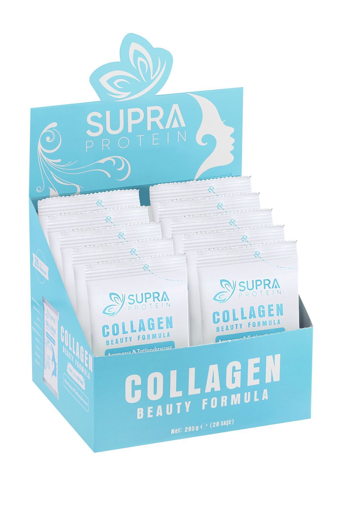 Supra Protein Collagen Beauty Formula 28 пакетиков без вкуса SPR2020123