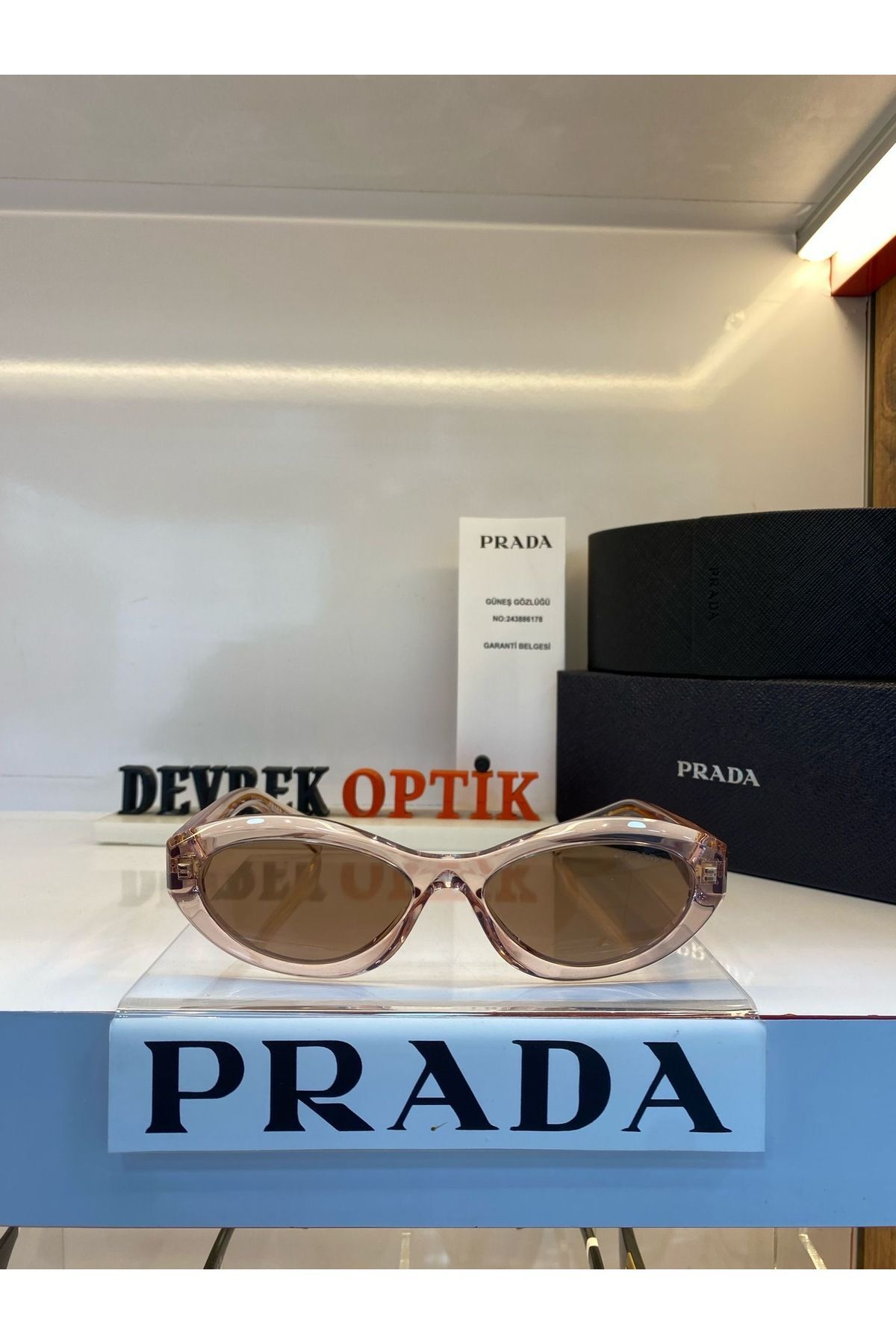 پرادا عینک آفتابی پرادا PR26ZS 19Q-10D 55